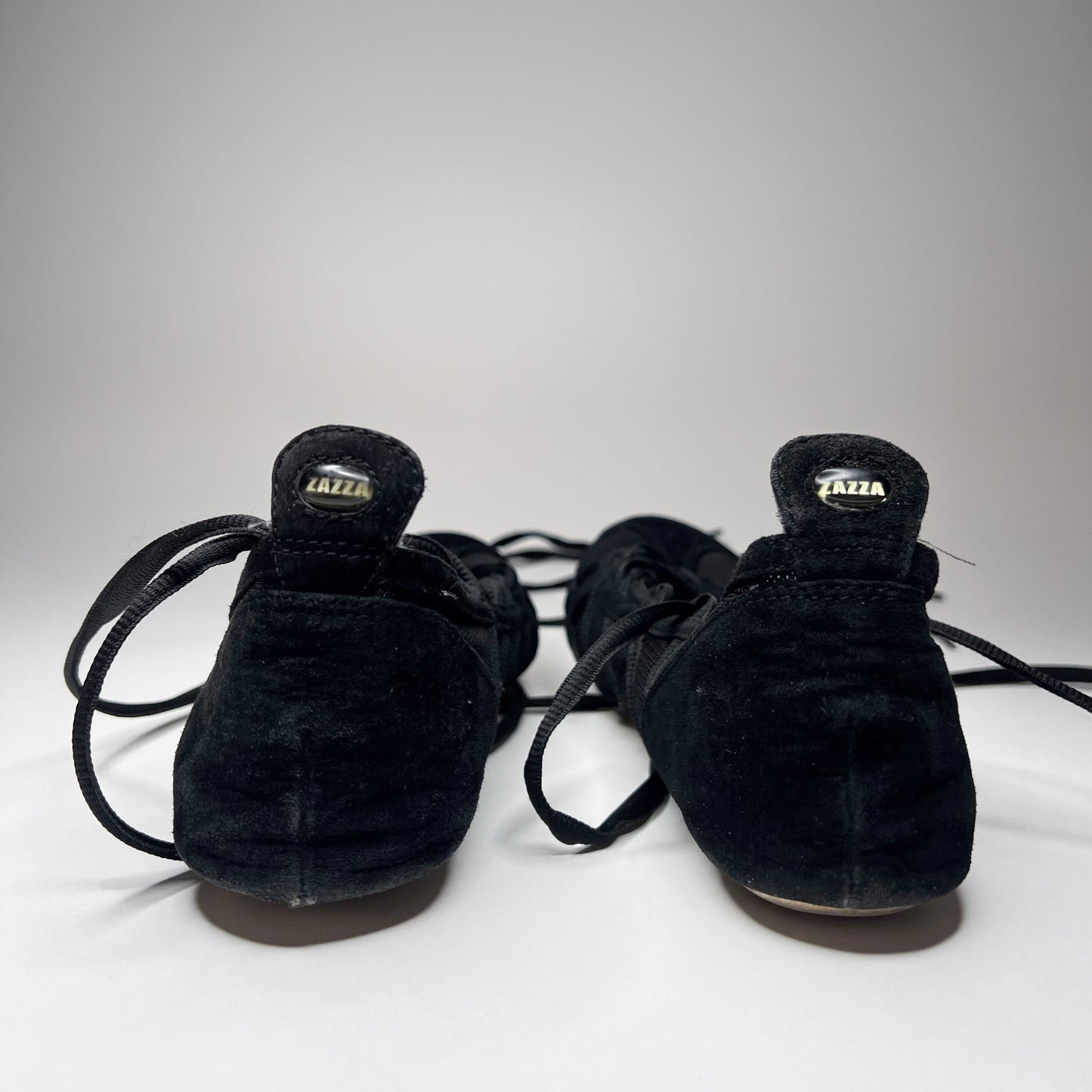 Vintage Lace Up Ballet Flats