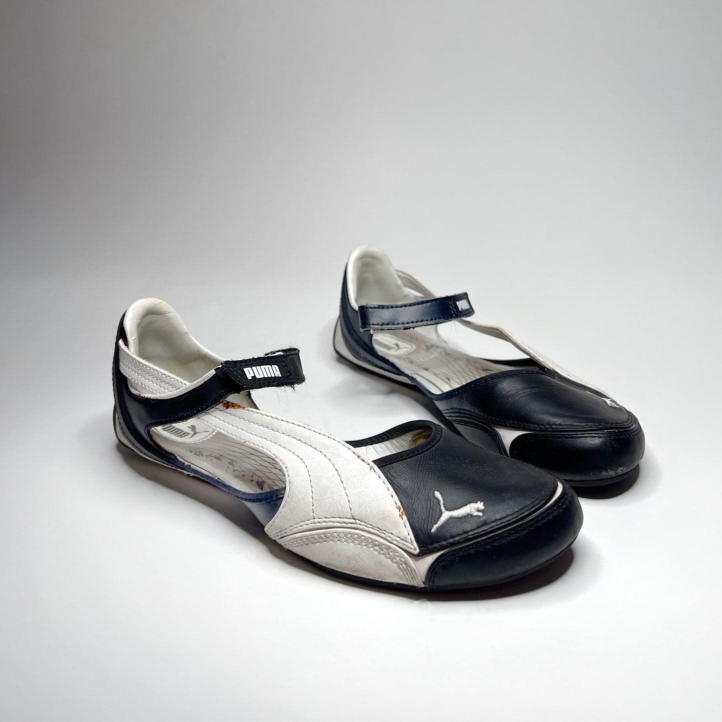 Puma Vintage Speed Princess Leather Ballet Flats