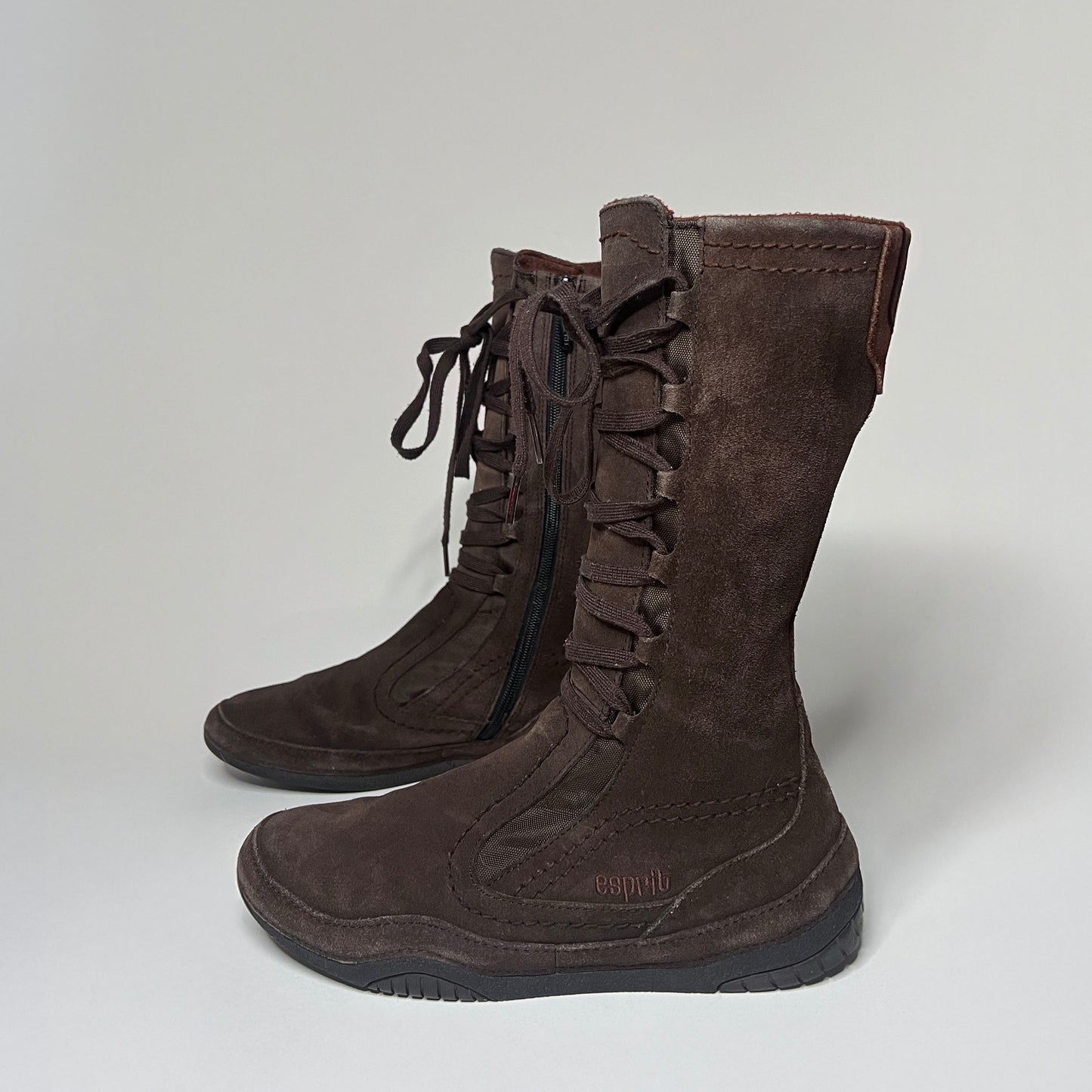 Esprit Vintage Brown Leather Boots
