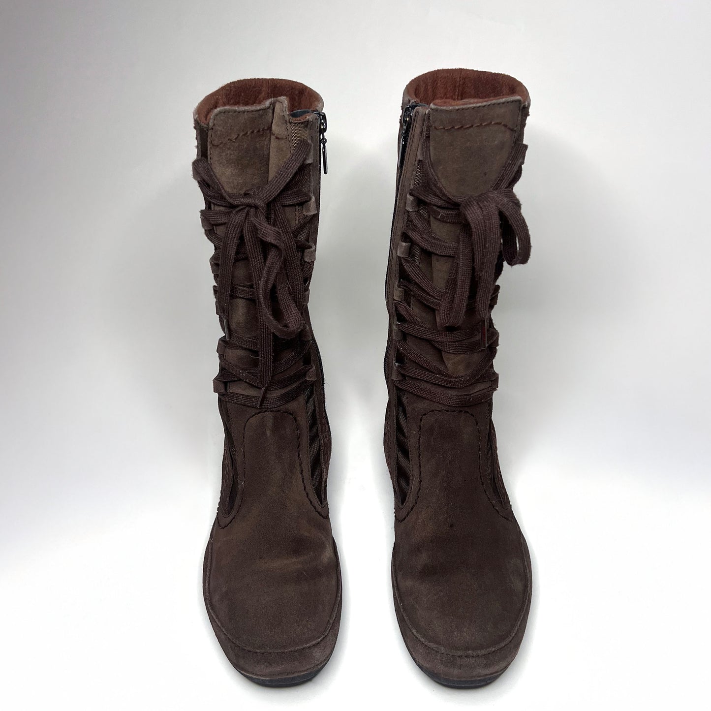 Esprit Vintage Brown Leather Boots