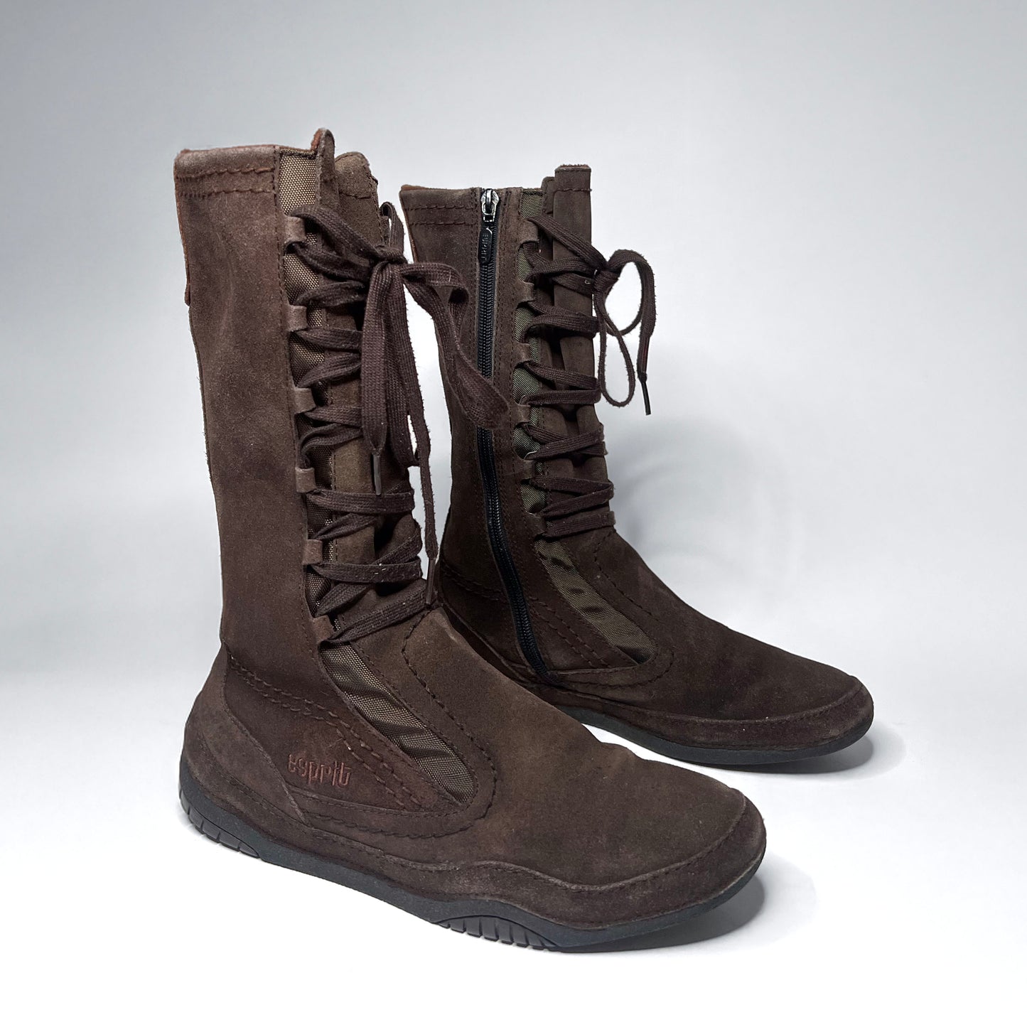 Esprit Vintage Brown Leather Boots