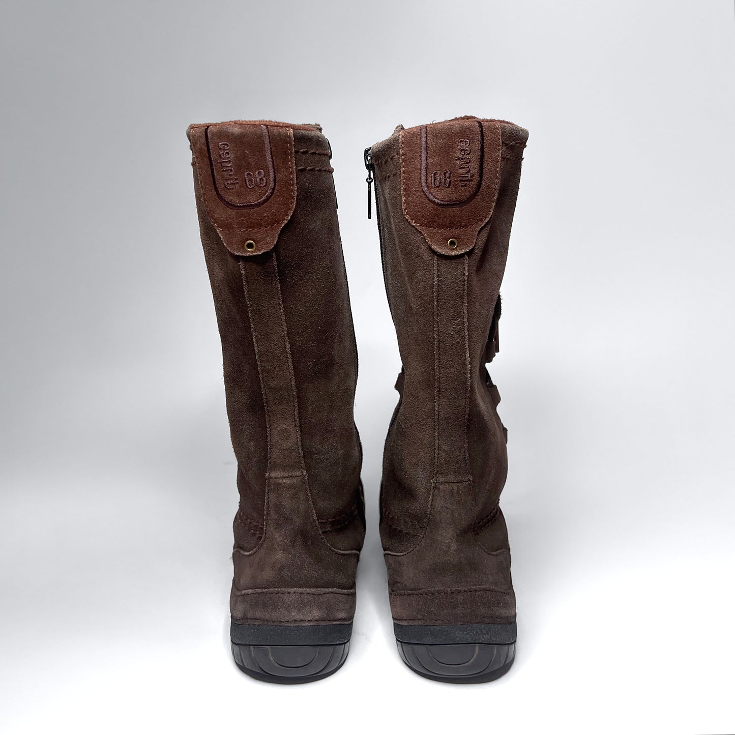 Esprit Vintage Brown Leather Boots