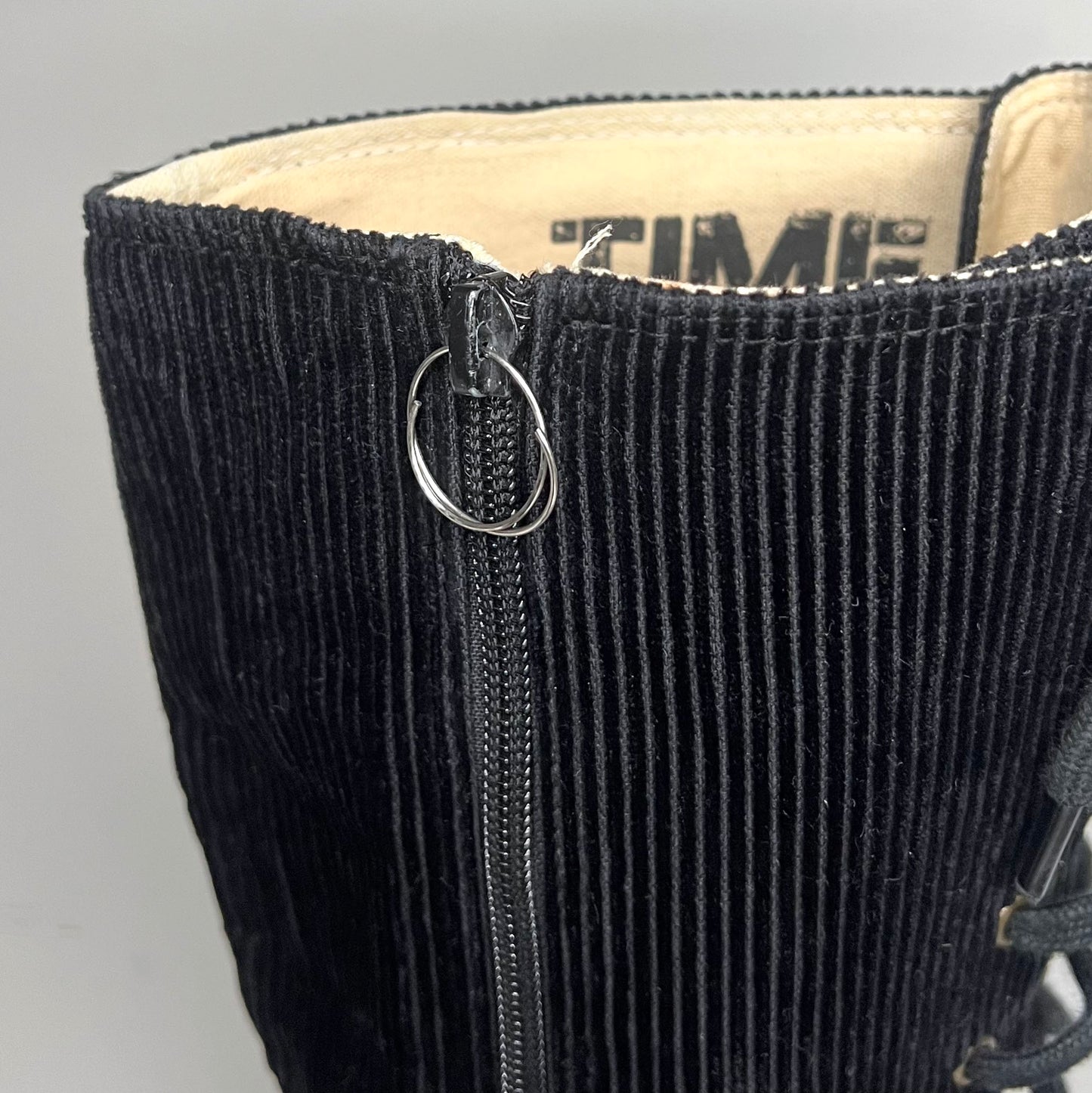 Replay Vintage Black Boxing Boots