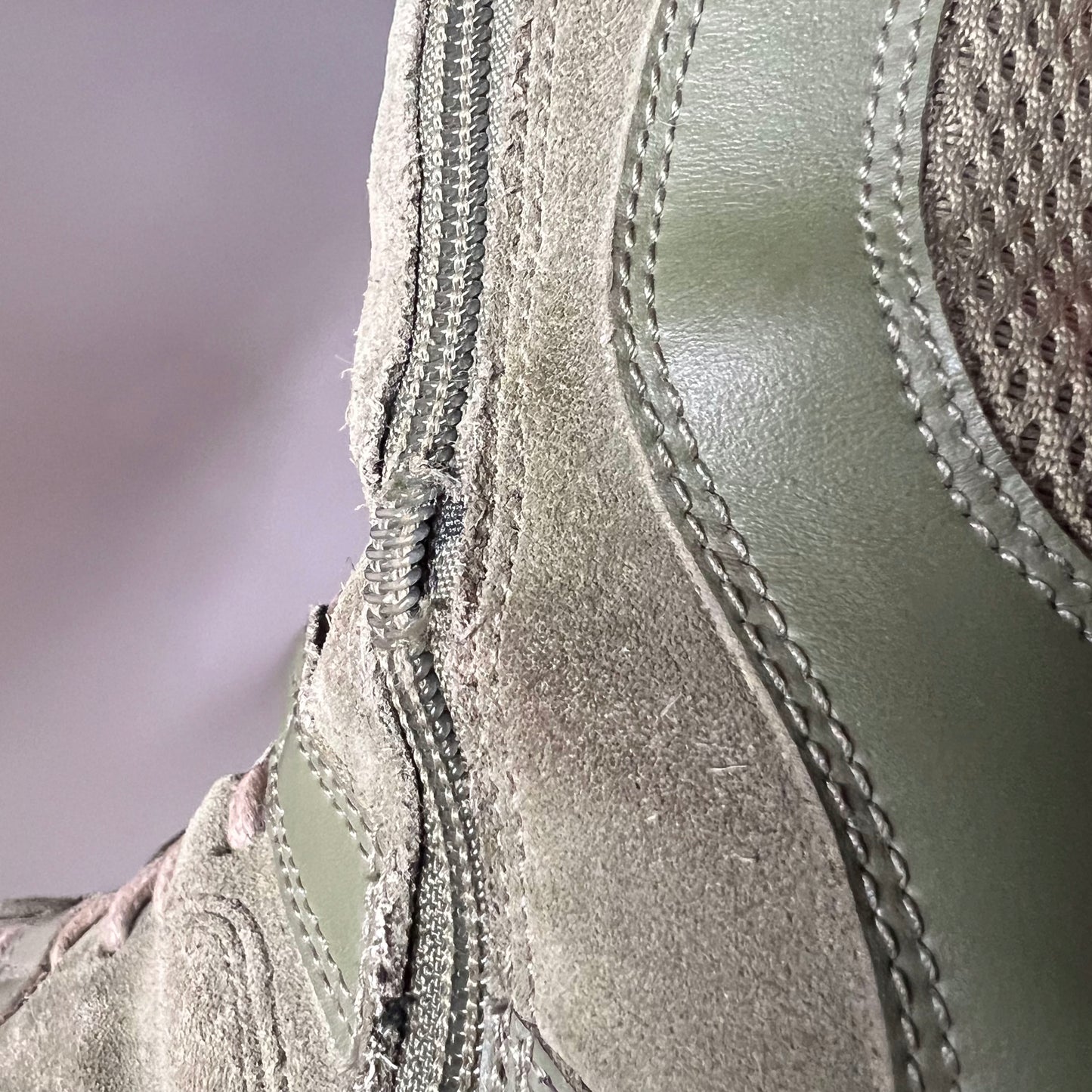 Puma Rare London Trail Green Leather Boxing Boots