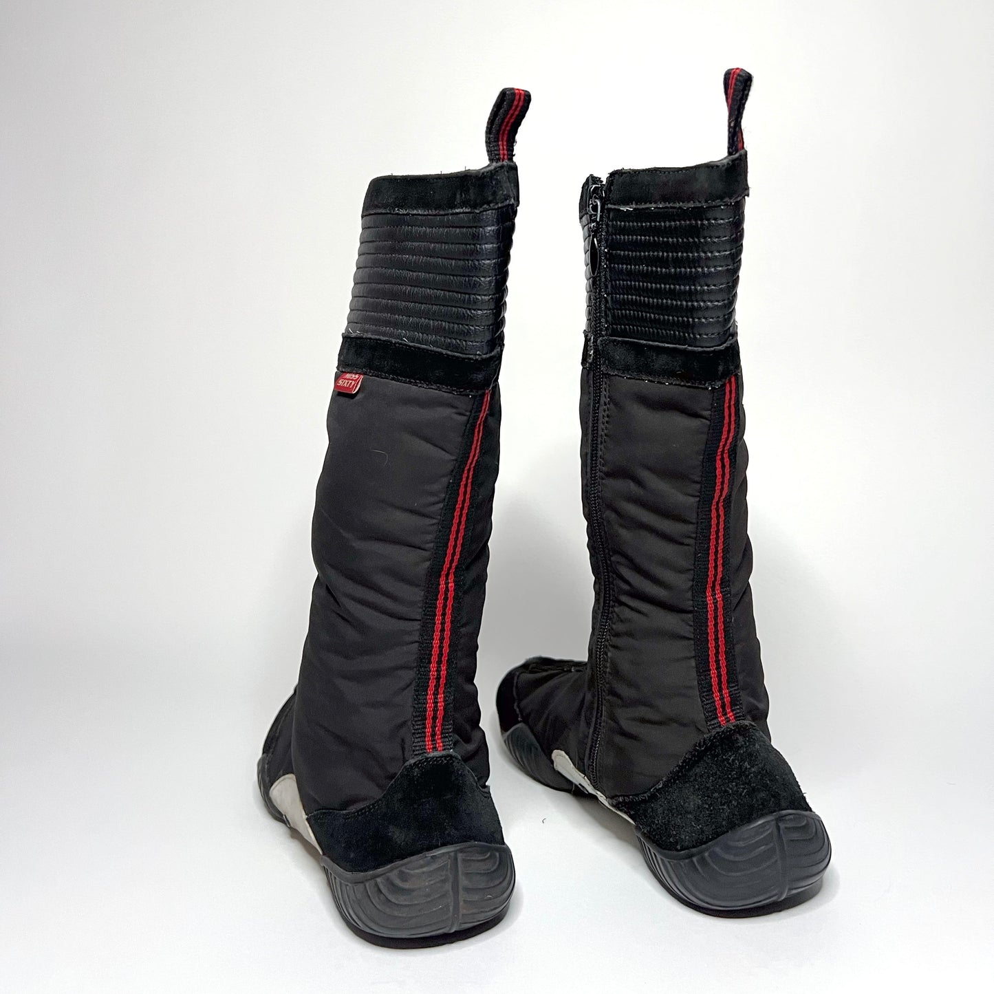 Miss Sixty Vintage Black Boxing Boots