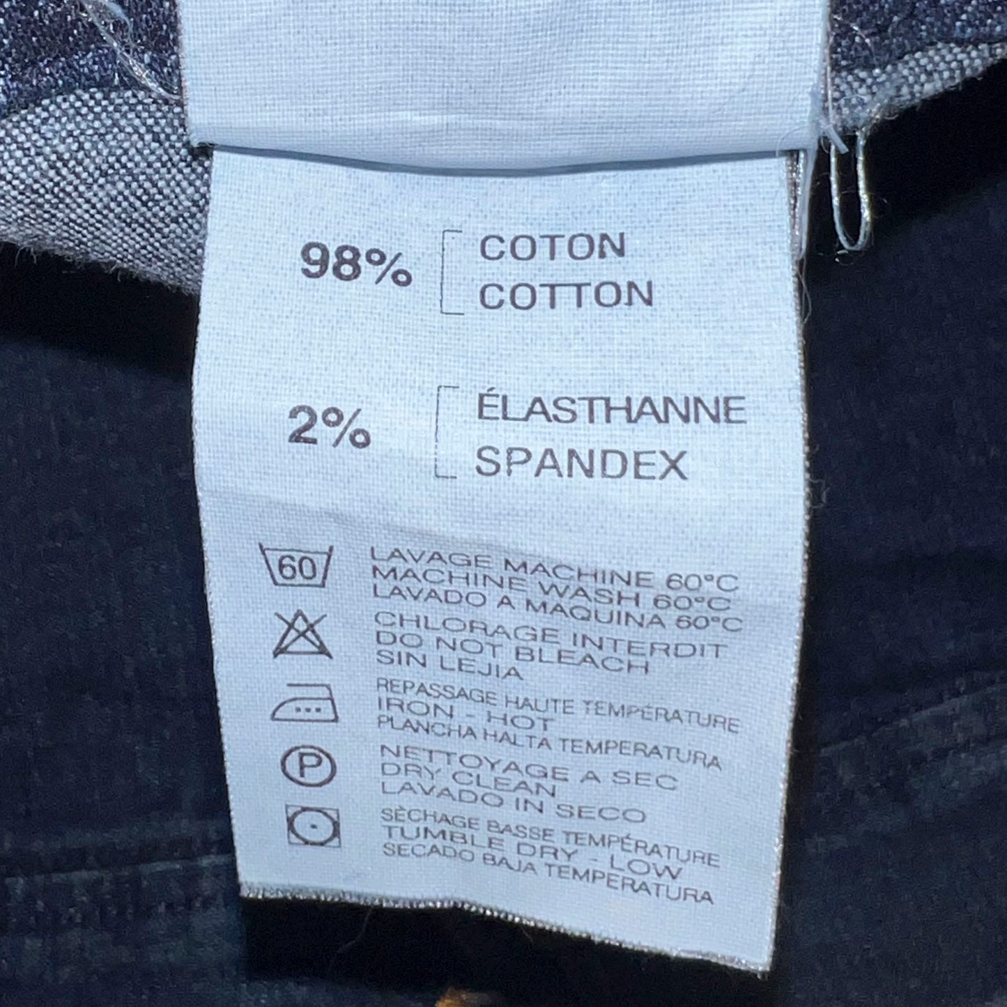 Plein Sud Jeans Denim Corset Tube Top