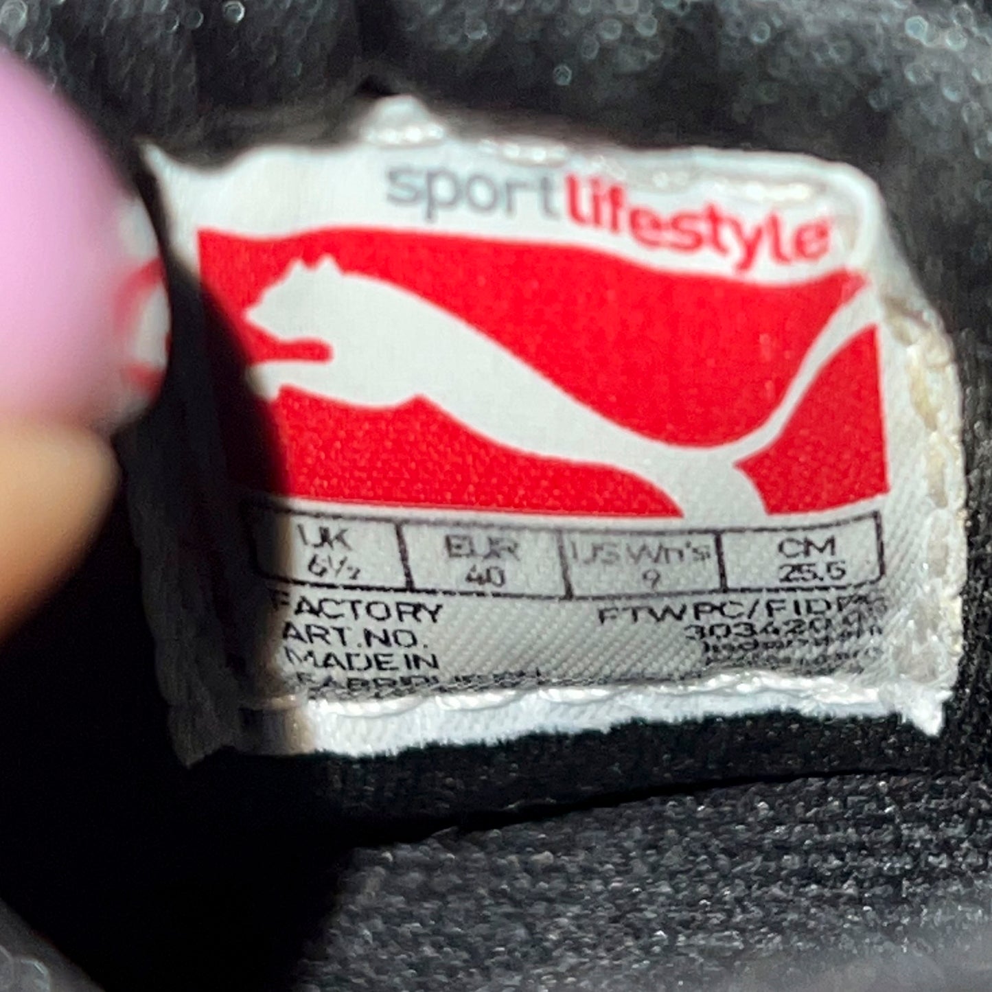 Puma Vintage Leather Ballet Flats