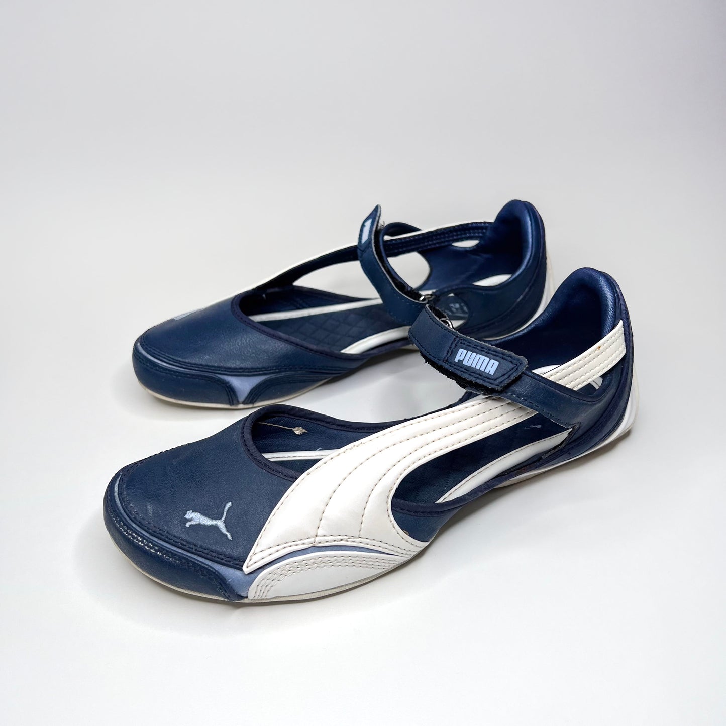 Puma Vintage Speed Princess Leather Ballet Flats