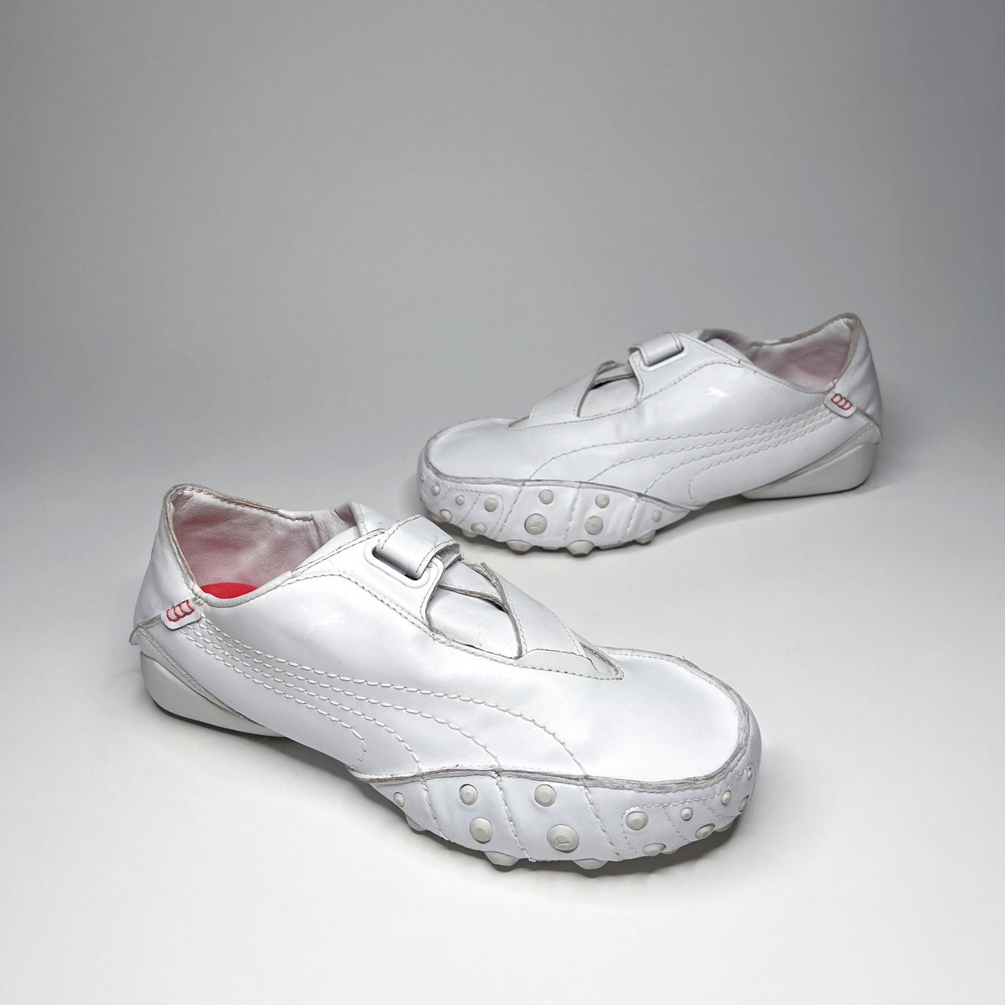 Puma Amoko Vintage White Leather Sneakers