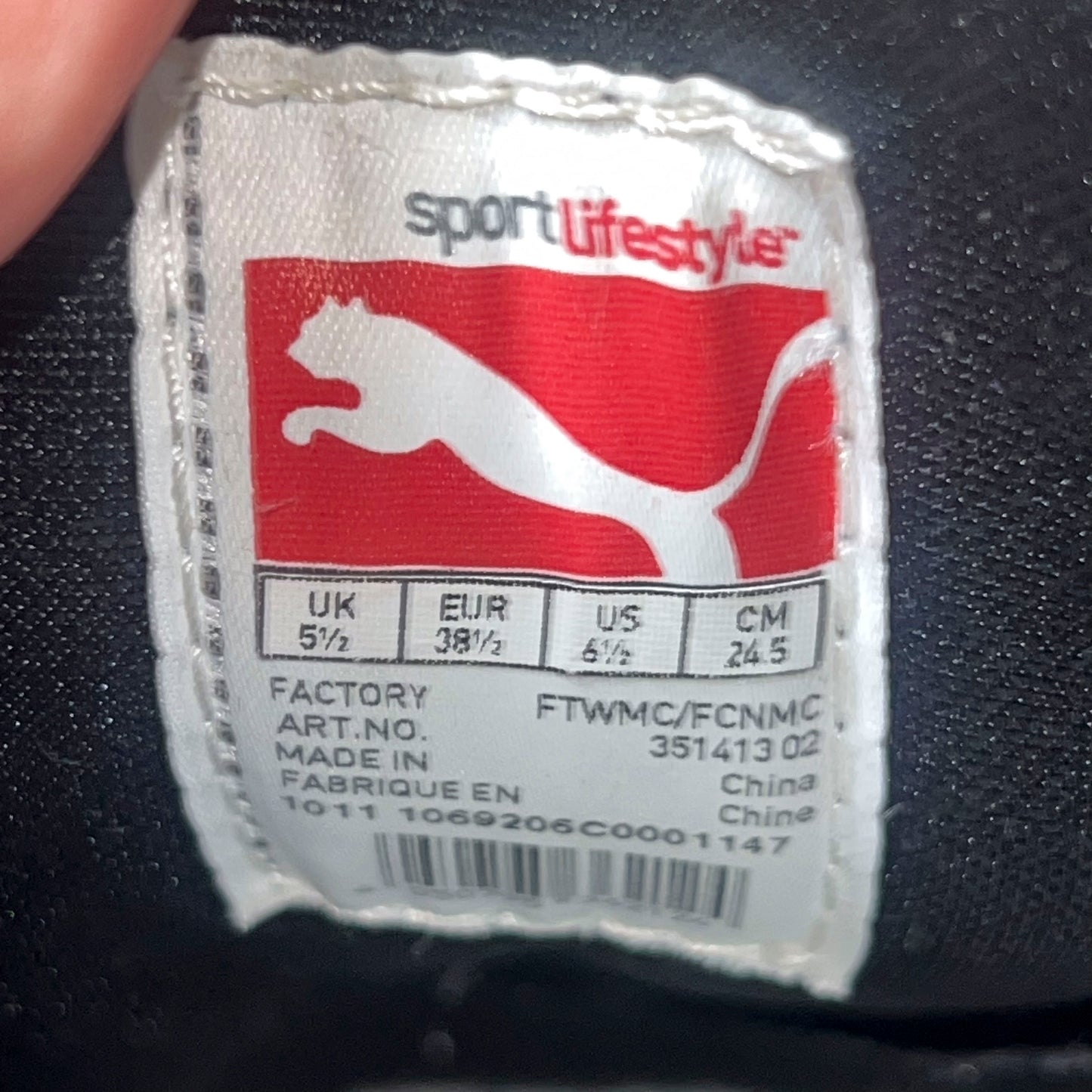 Puma Mostro Vintage Black Sneakers