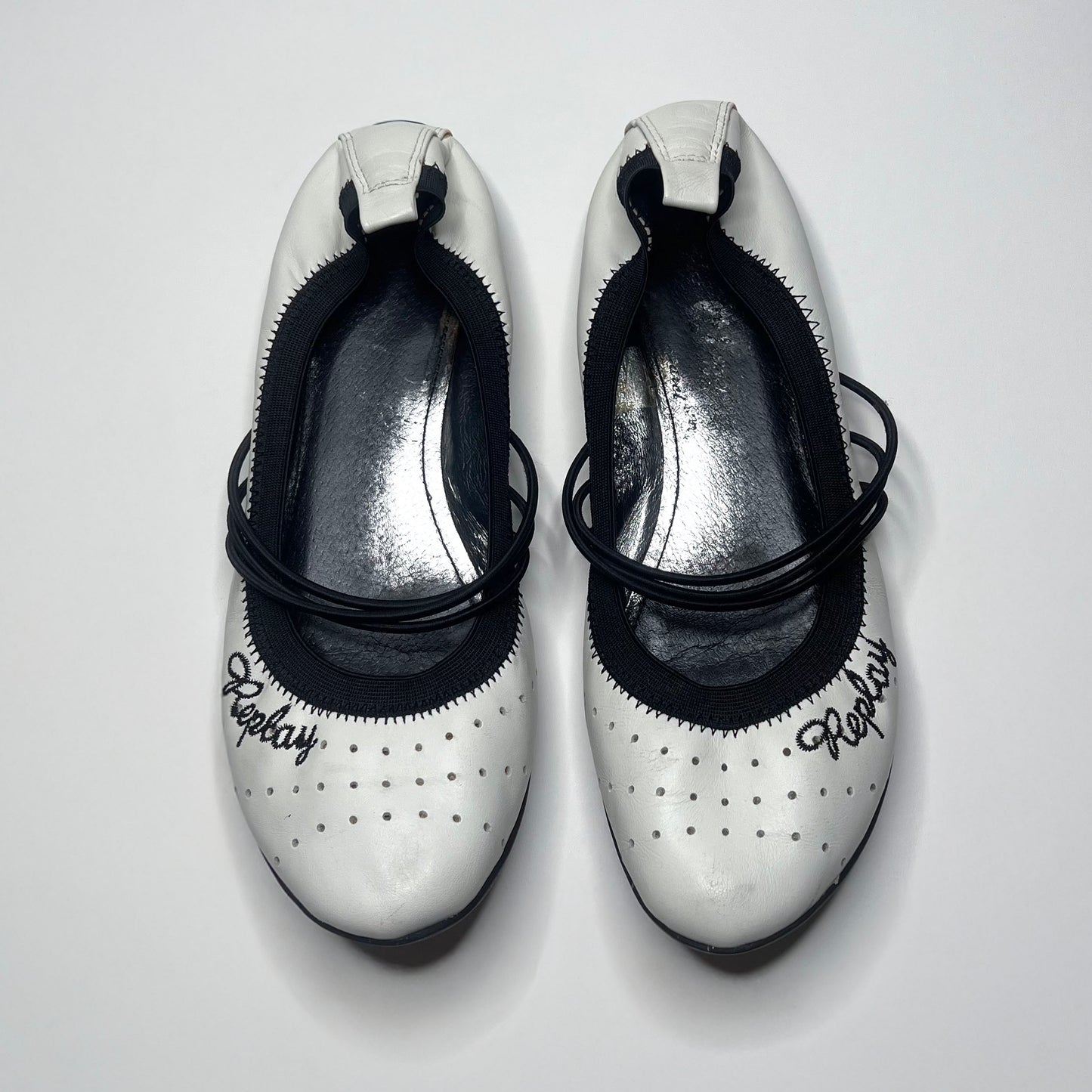 Replay Vintage Leather Ballet Flats