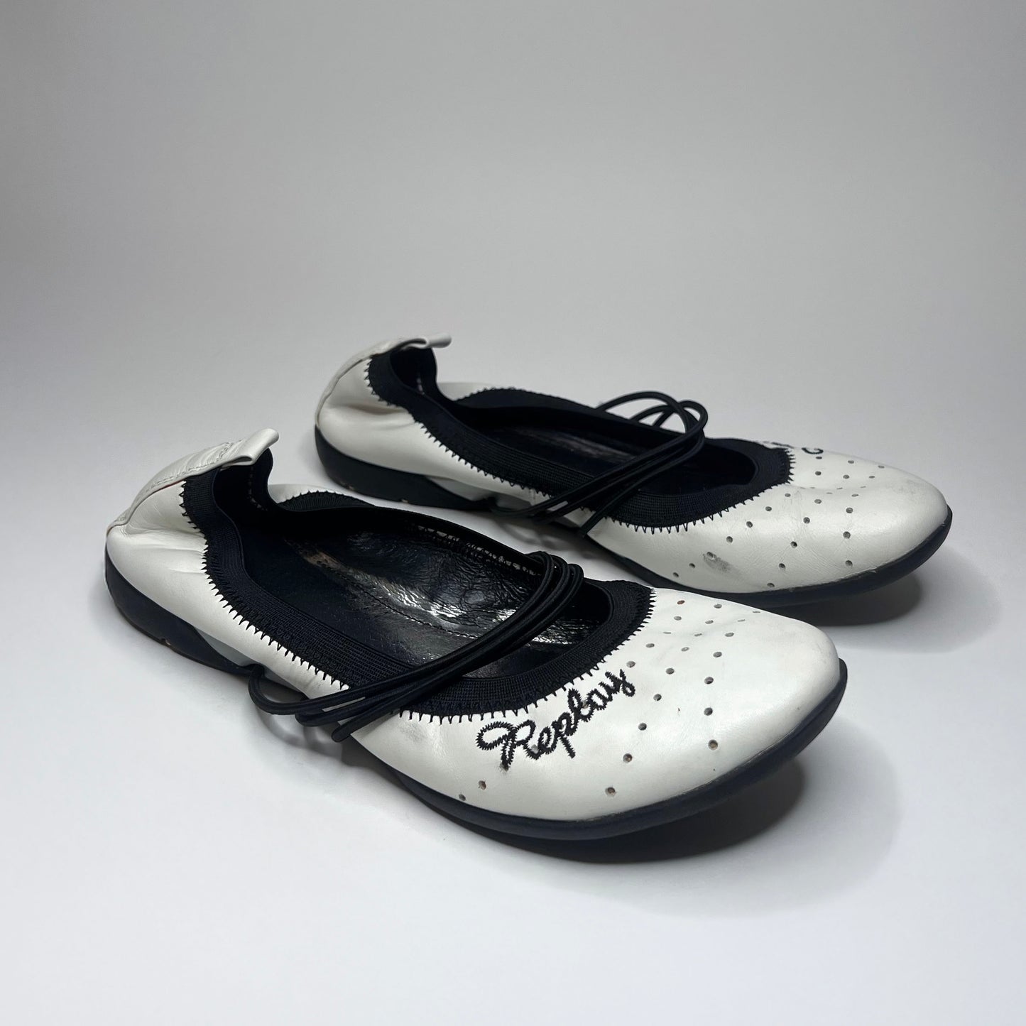 Replay Vintage Leather Ballet Flats