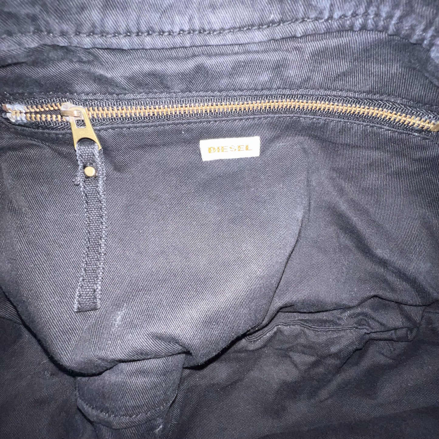 Diesel Vintage Black Shoulder Bag