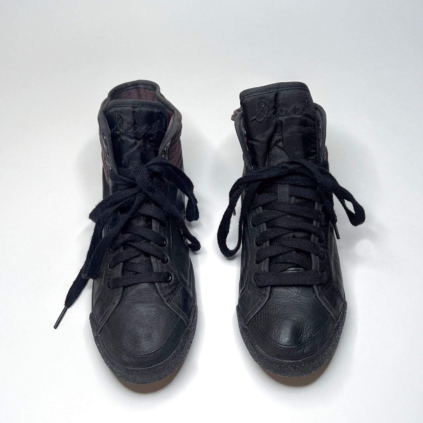 Diesel Vintage Leather Sneakers