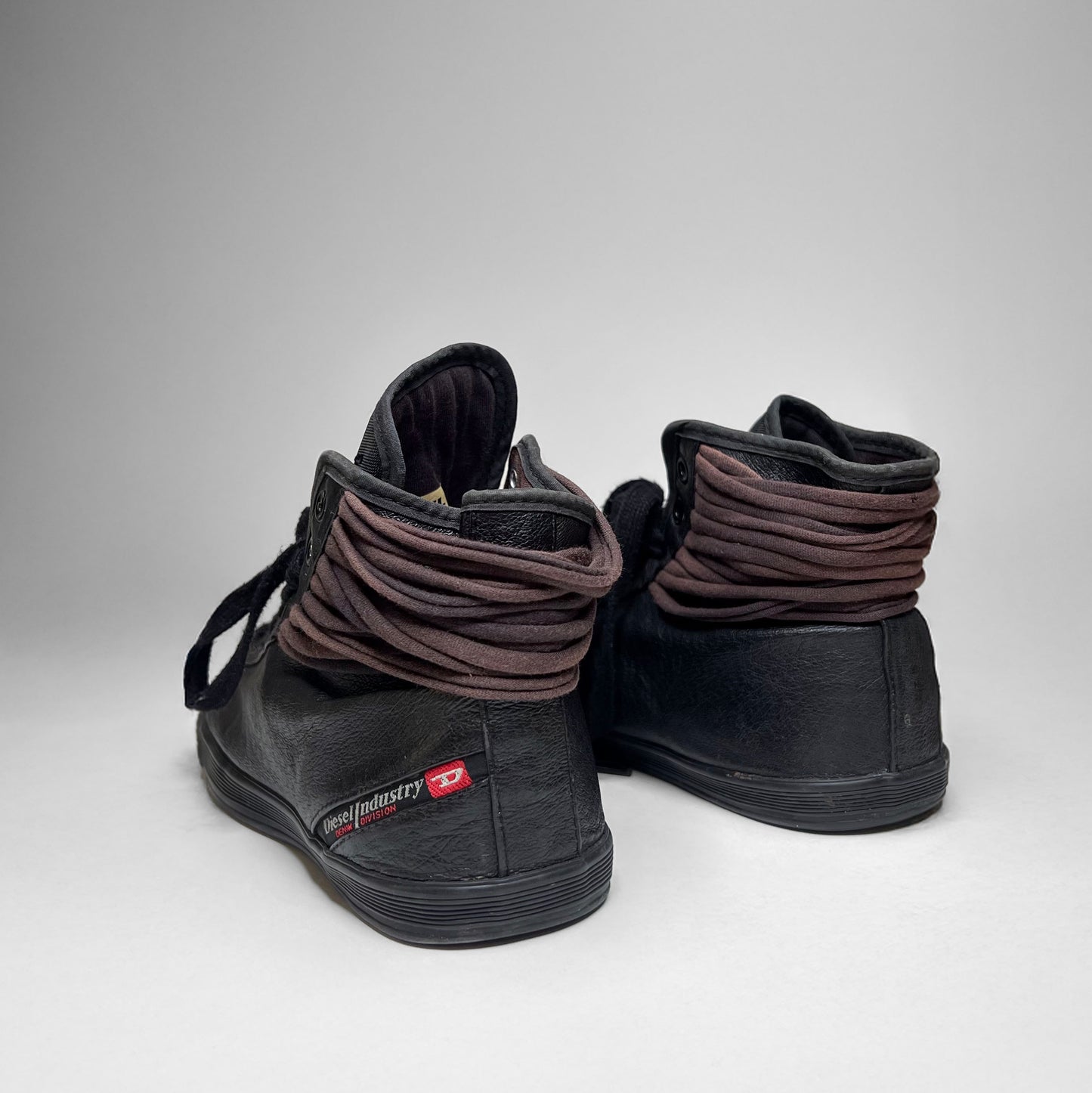 Diesel Vintage Leather Sneakers