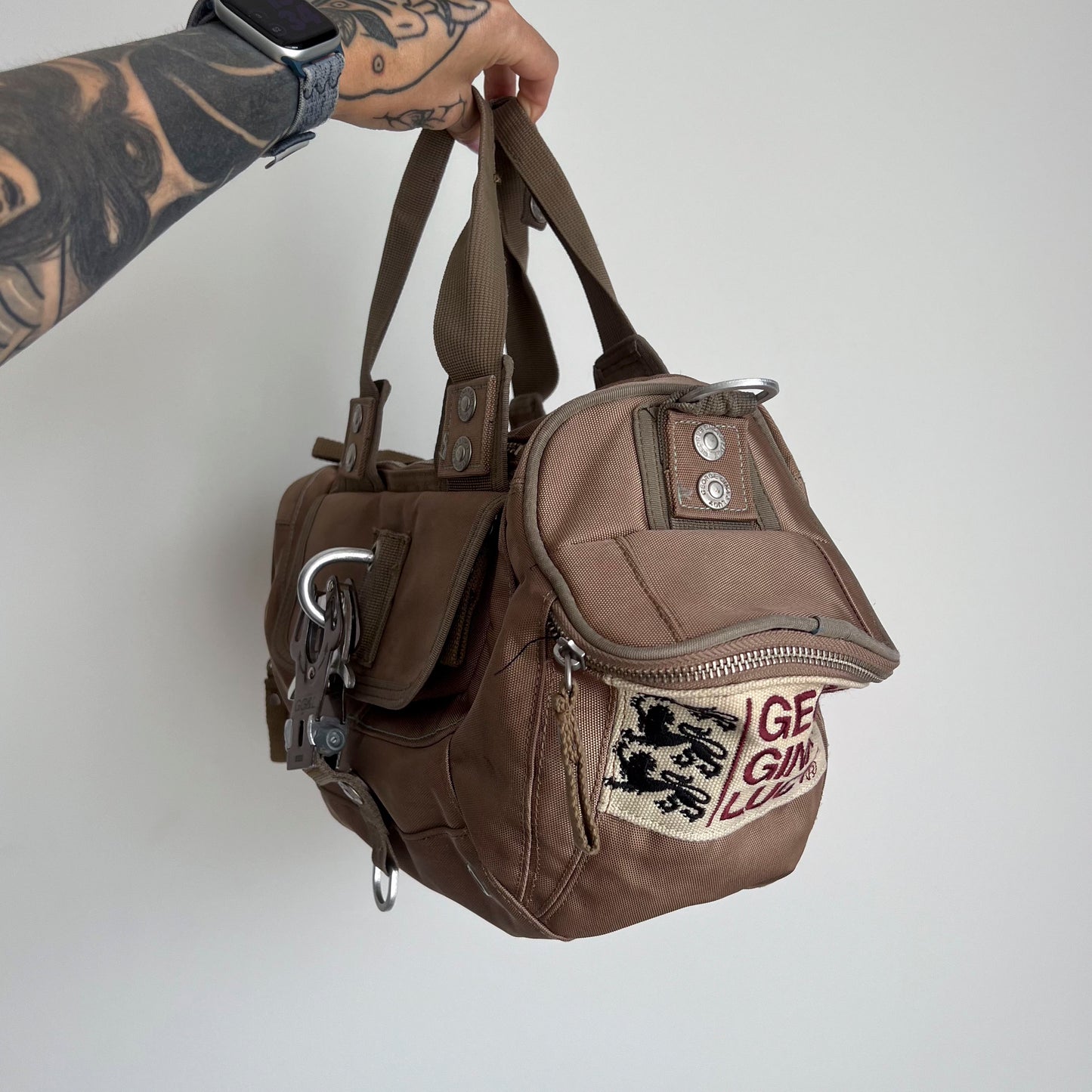 George Gina Lucy GG&L Beige Shoulder Bag