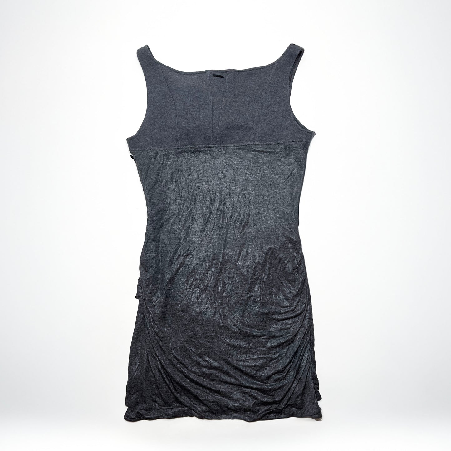 Diesel Grey Bodycon Draped Dress
