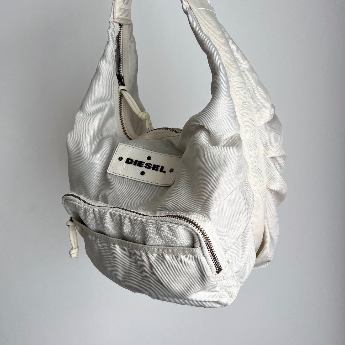 Vintage Diesel Nylon Maxi Shoulder Bag
