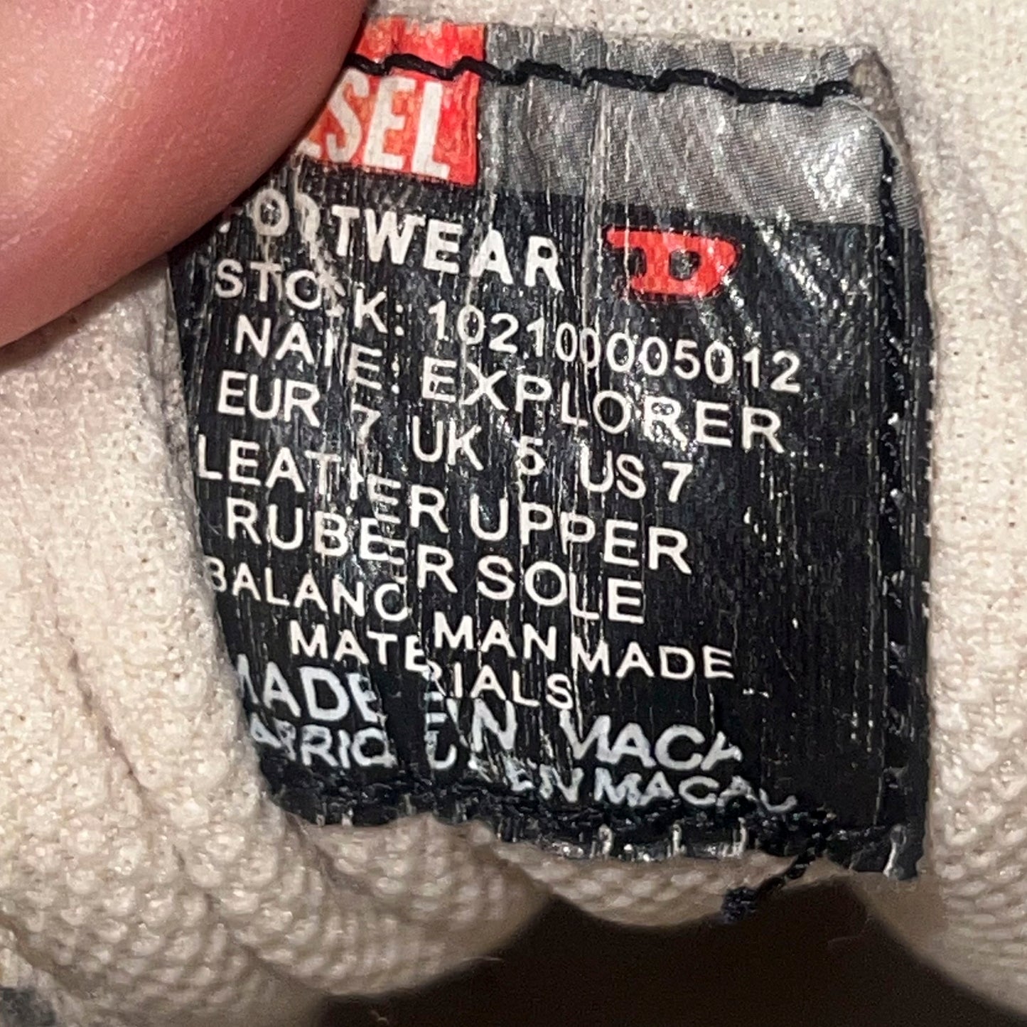 Diesel Vintage Trainers