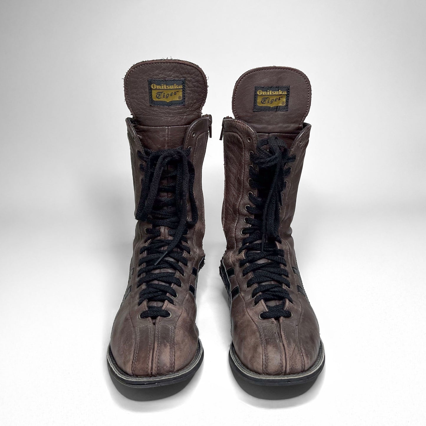 Onitsuka Tiger Vintage Brown Leather Boxing Boots