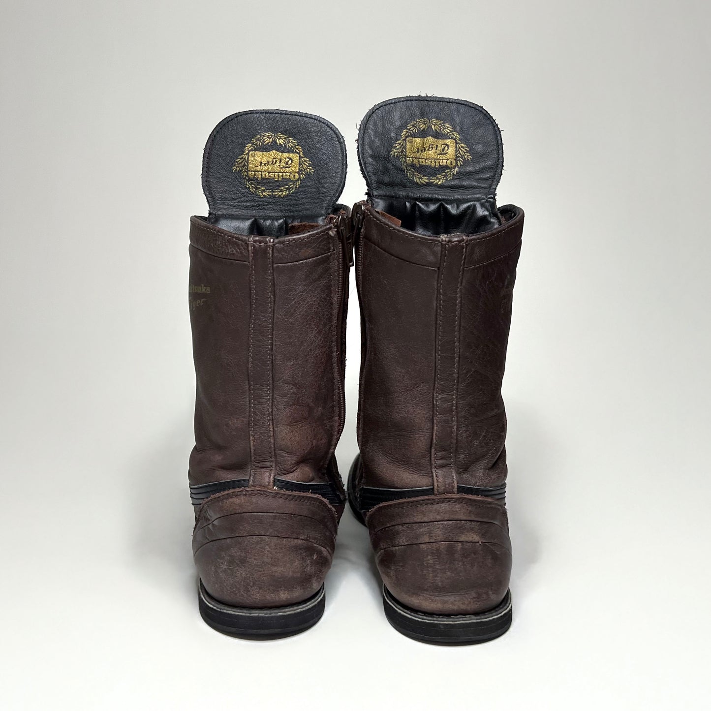 Onitsuka Tiger Vintage Brown Leather Boxing Boots