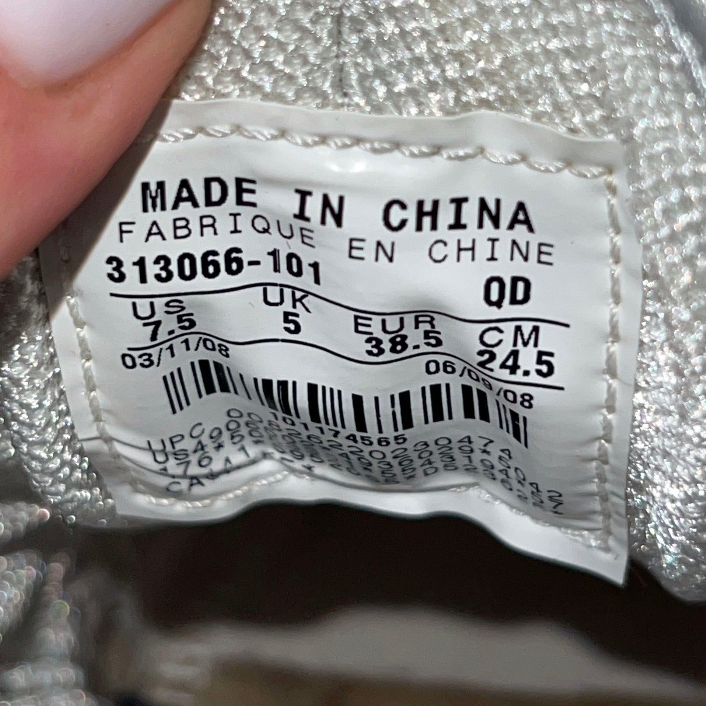 Nike Vintage Silver Sneakers