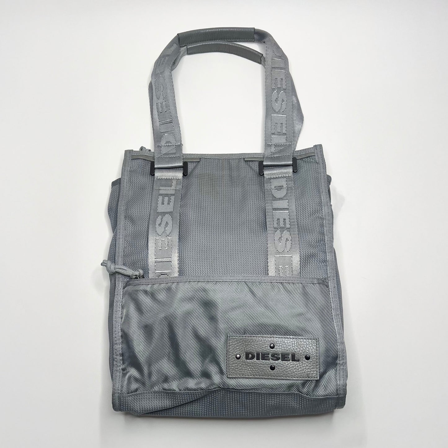 Diesel vintage silver tote bag