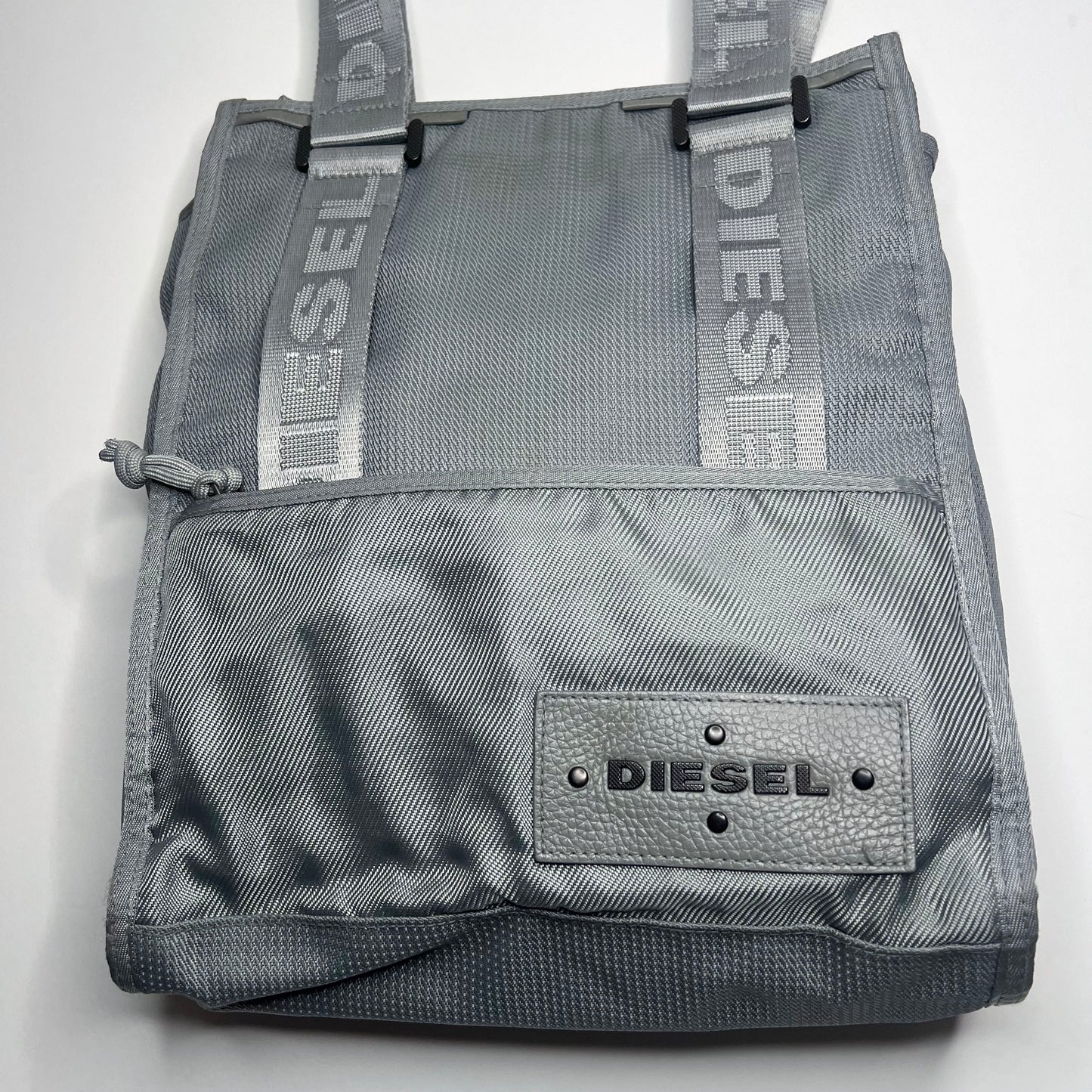 Diesel vintage silver tote bag