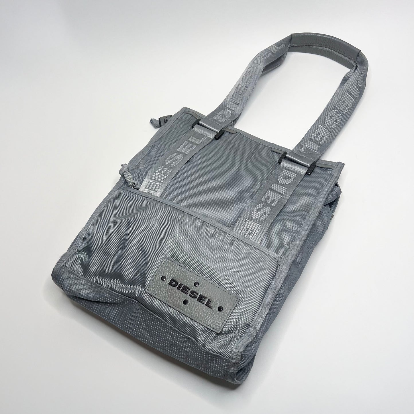 Diesel vintage silver tote bag