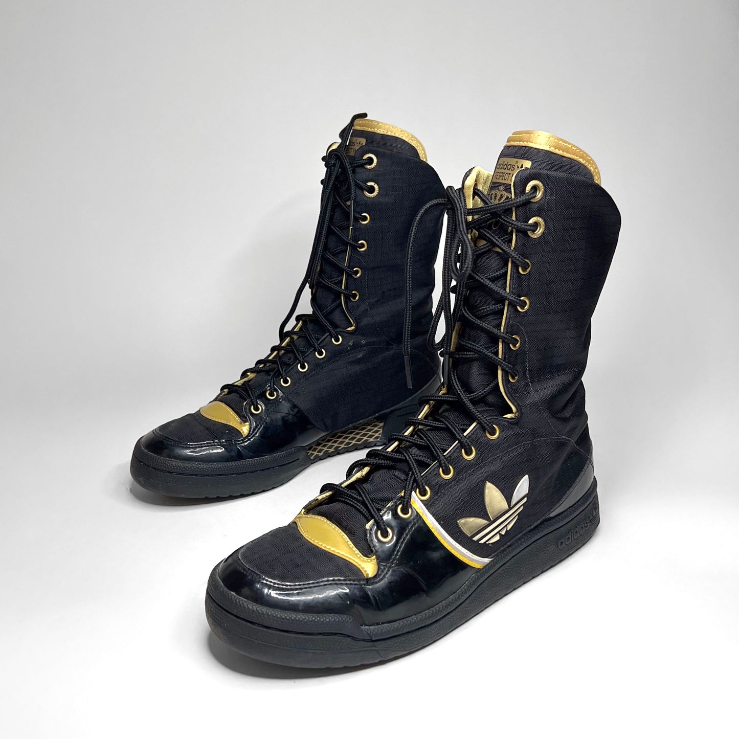 Adidas Vintage Black Boxing Boots
