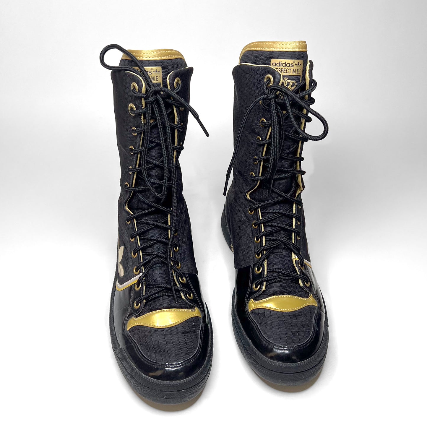 Adidas Vintage Black Boxing Boots