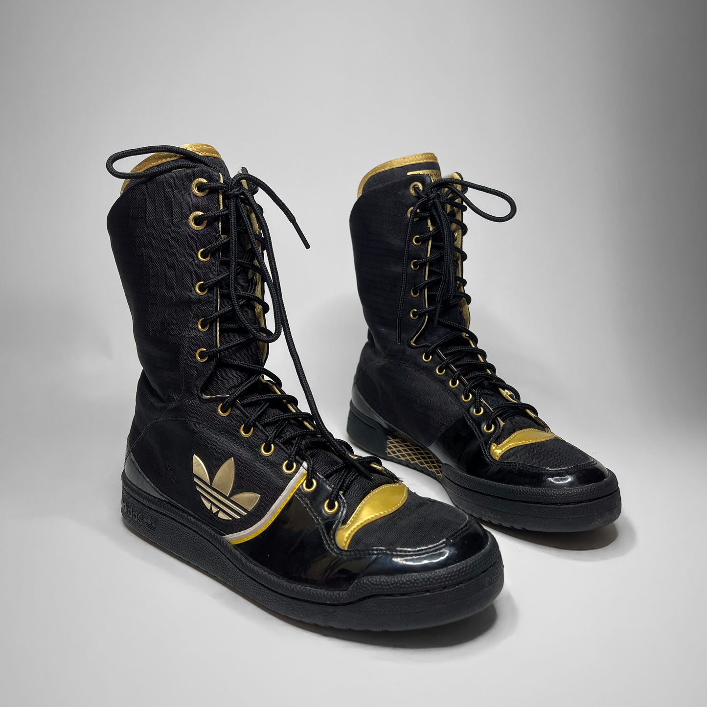 Adidas Vintage Black Boxing Boots