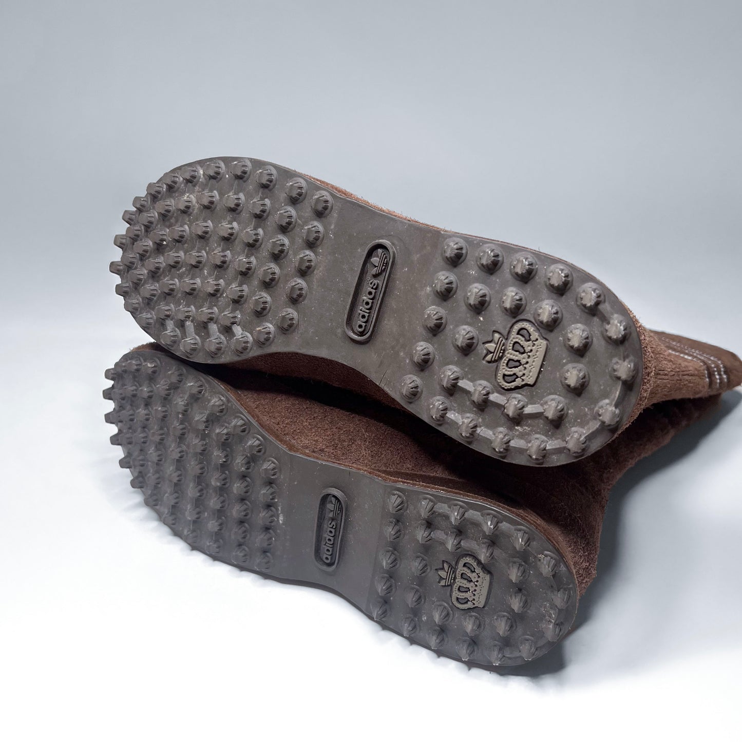Vintage Adidas Missy Elliot Brown Suede Boots