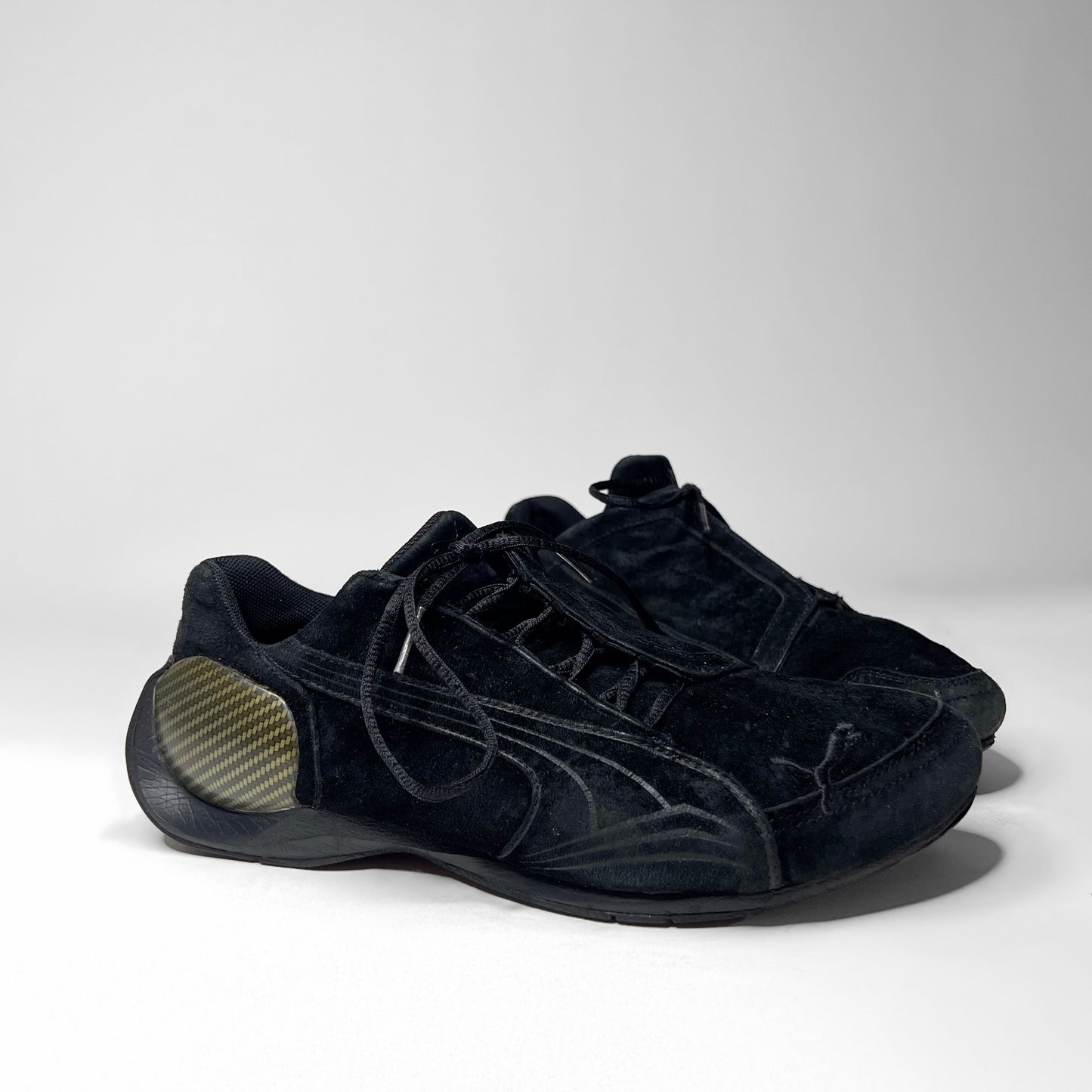 Puma Trionfo Lo Vintage Black Trainers