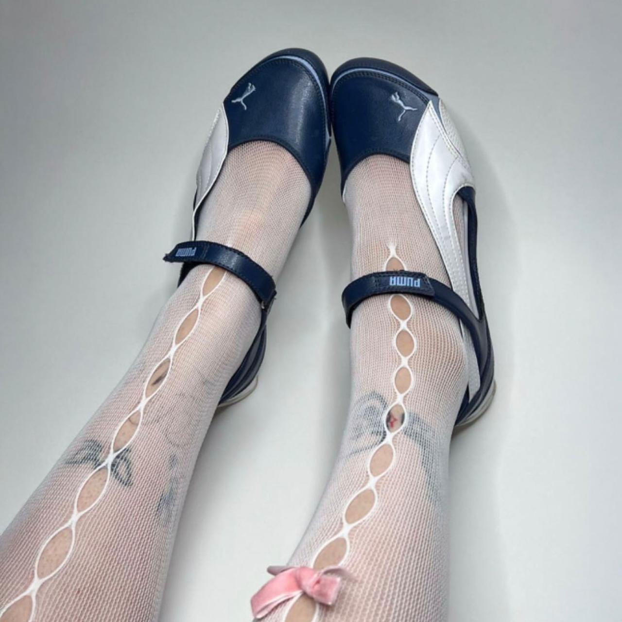 Puma Vintage Speed Princess Leather Ballet Flats