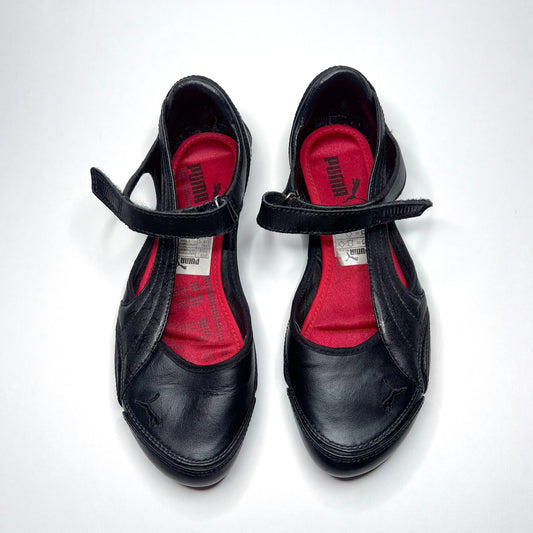 Puma Vintage Speed Princess Leather Ballet Flats