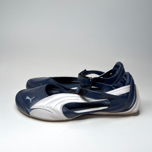 Puma Vintage Speed Princess Leather Ballet Flats