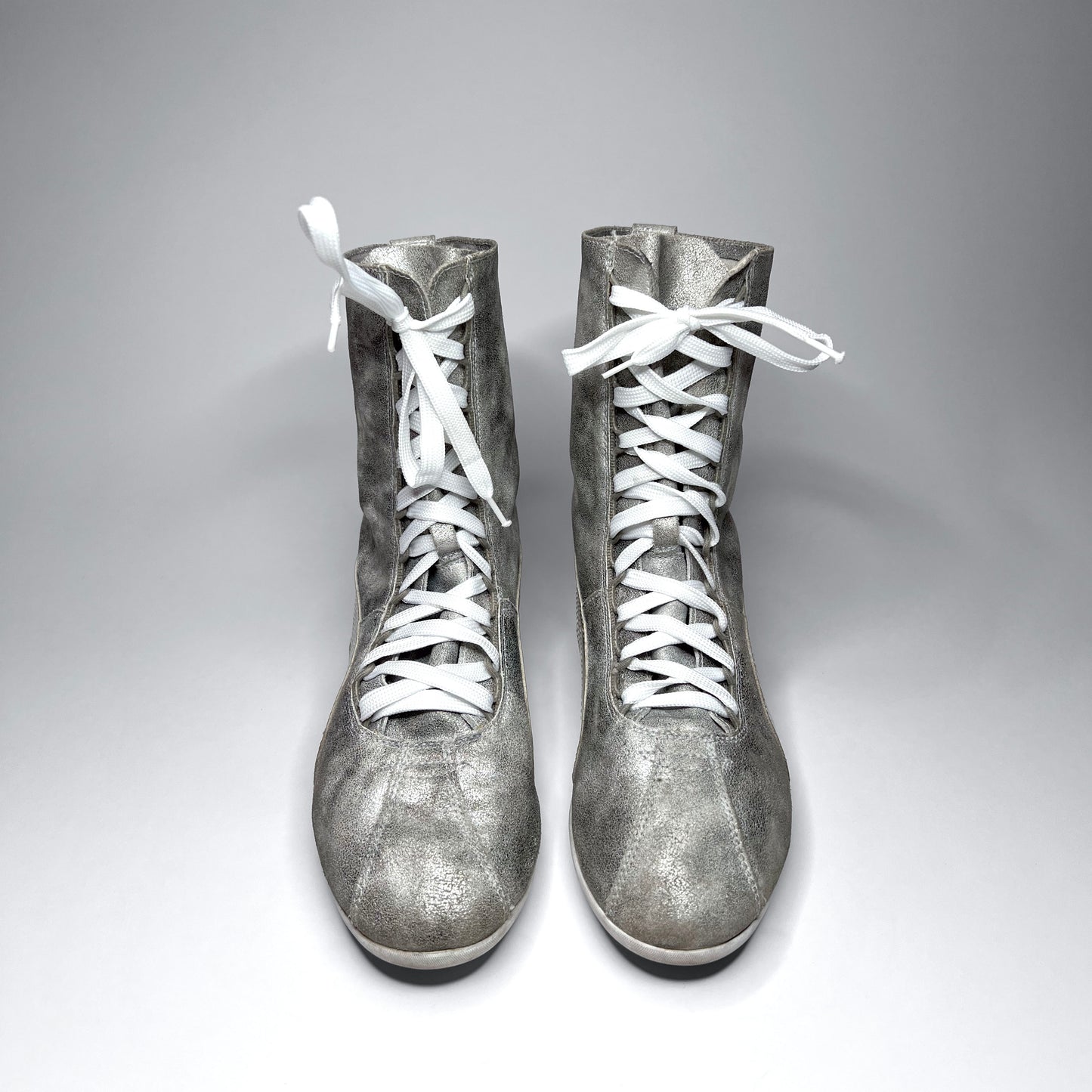 Puma Vintage Silver Boxing Boots