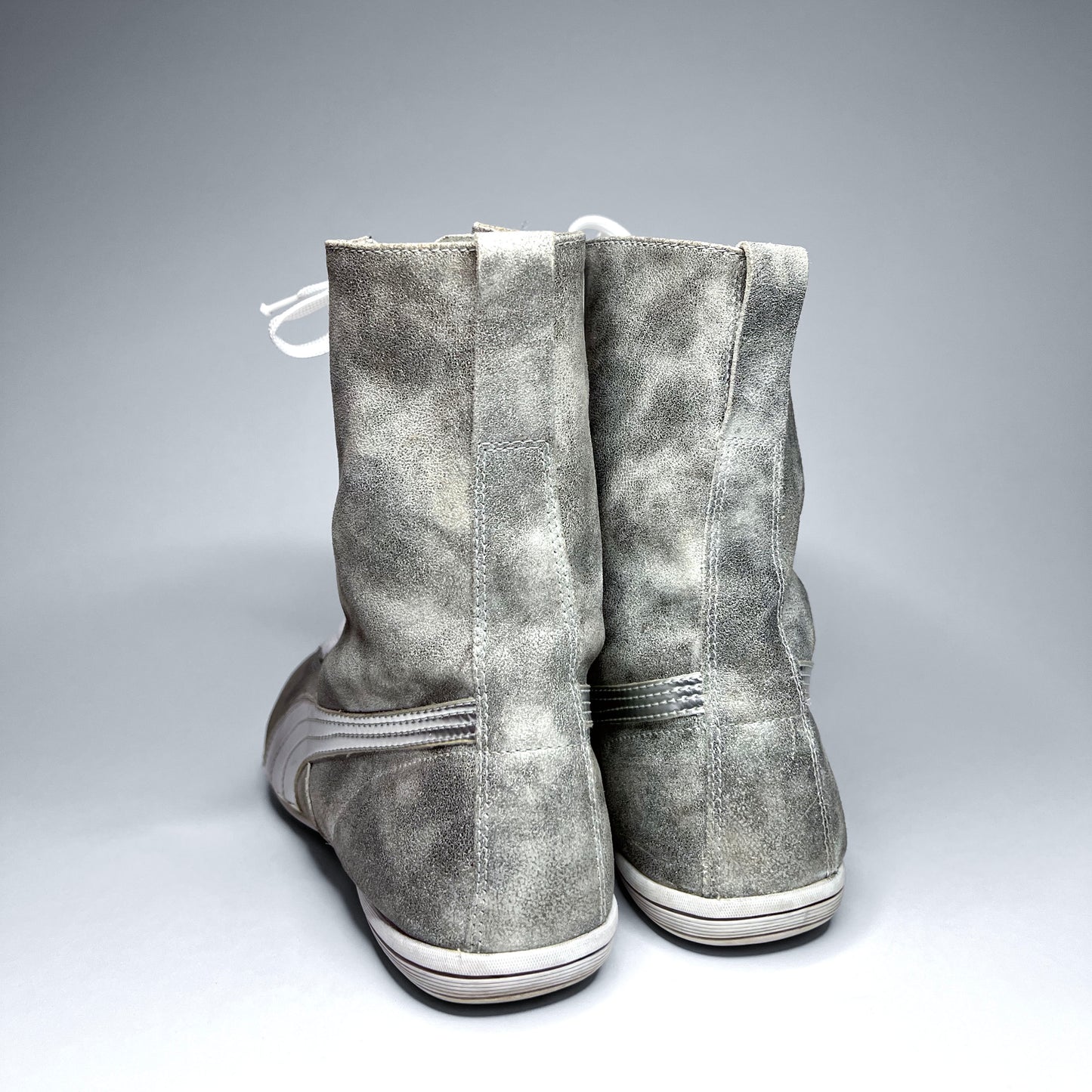 Puma Vintage Silver Boxing Boots