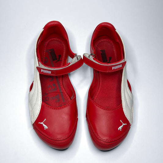 Puma Vintage Speed Princess Leather Ballet Flats
