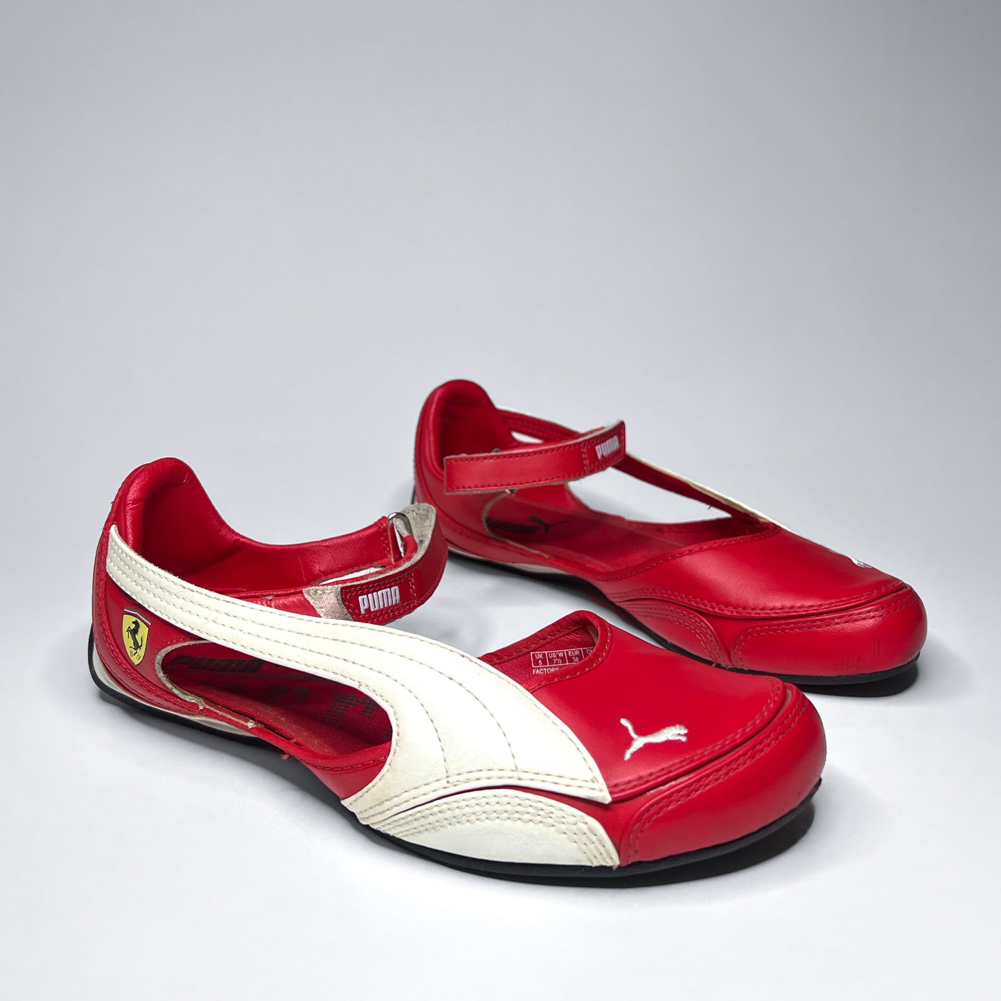 Puma Vintage Speed Princess Leather Ballet Flats