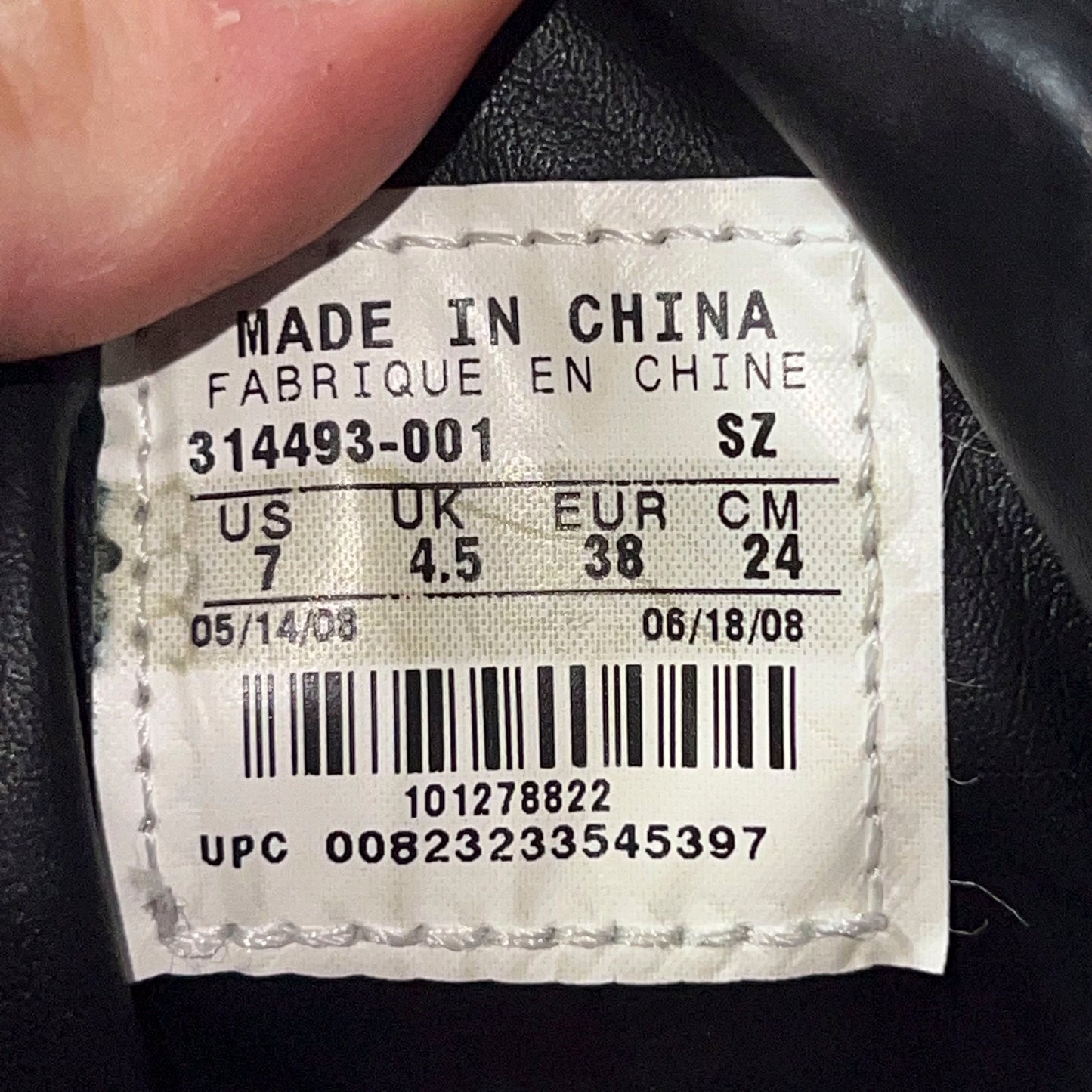 Nike Hypnotize Vintage Leather Boxing Boots