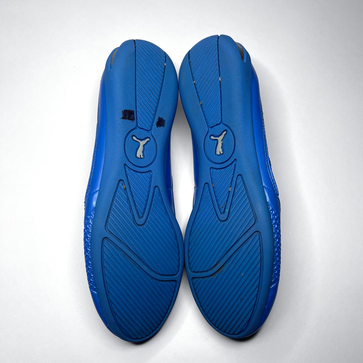 Puma Vintage Blue Leather Ballet Flats