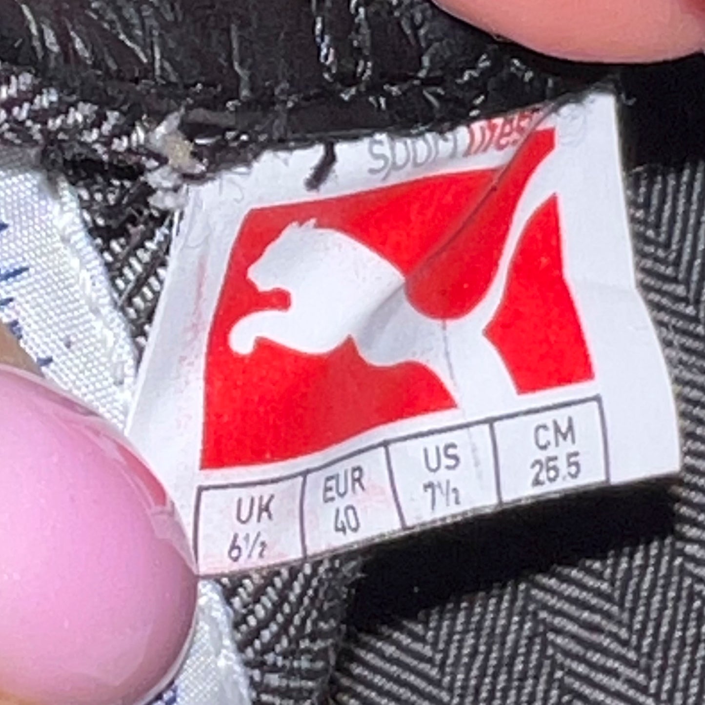 Puma Vintage Leather Black Sneakers