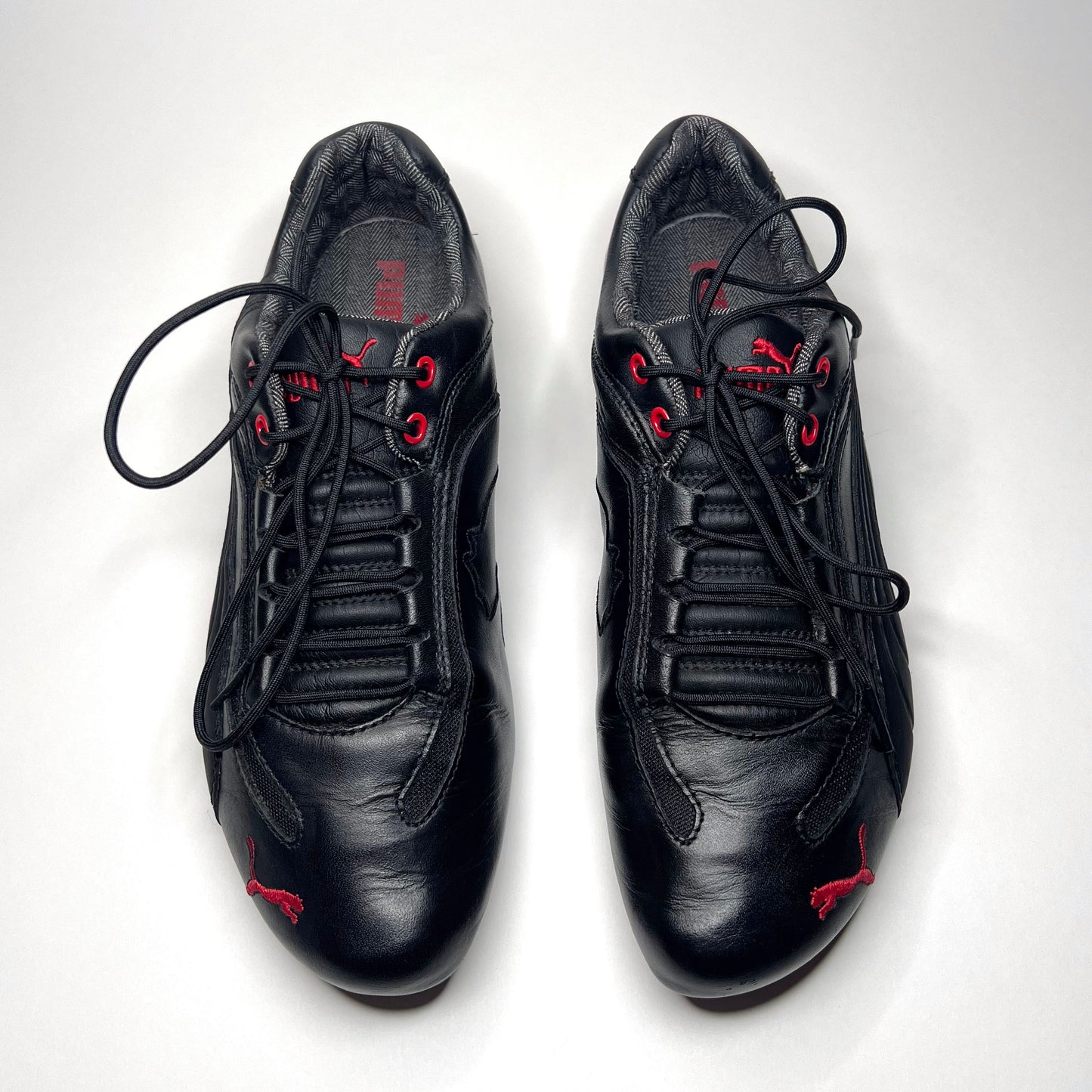 Puma Vintage Leather Black Sneakers