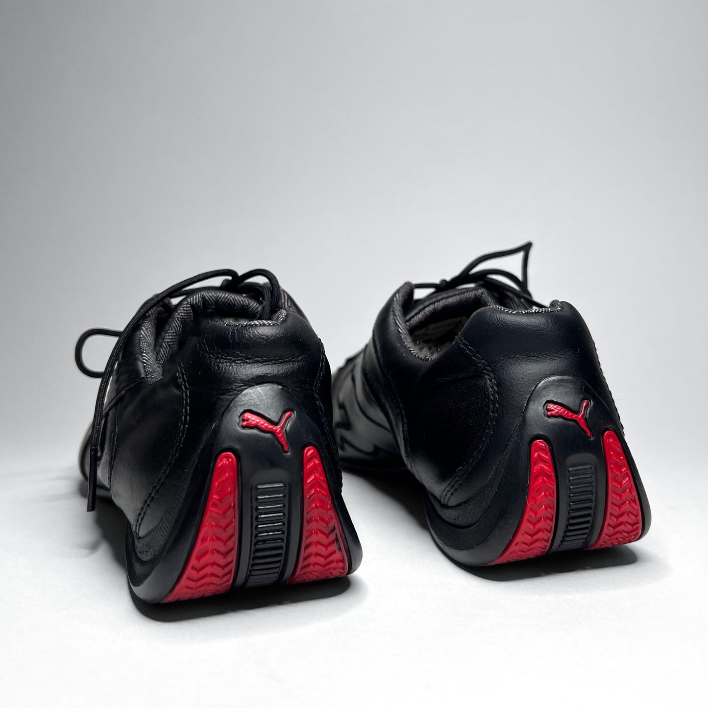 Puma Vintage Leather Black Sneakers