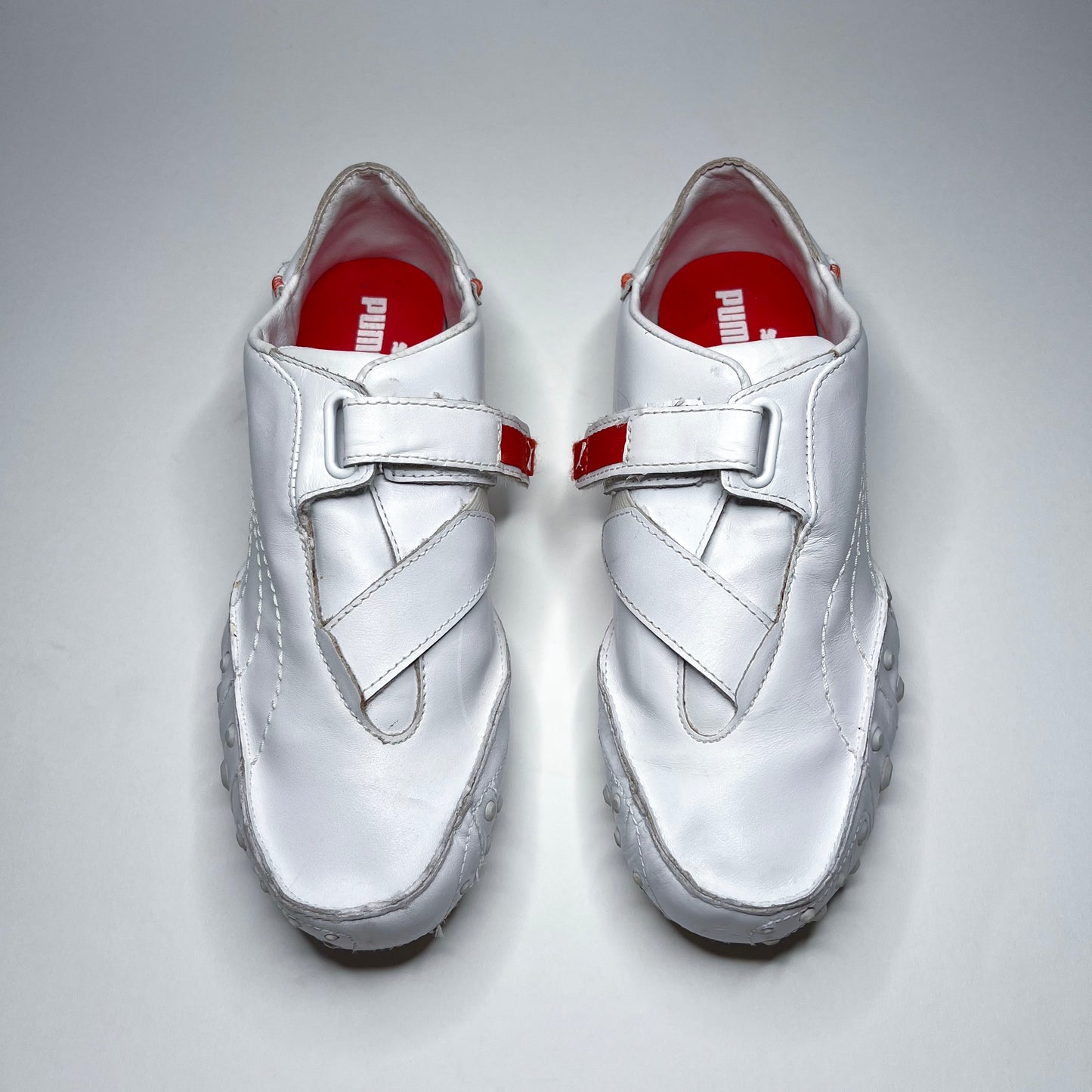 Puma Amoko Vintage White Leather Sneakers