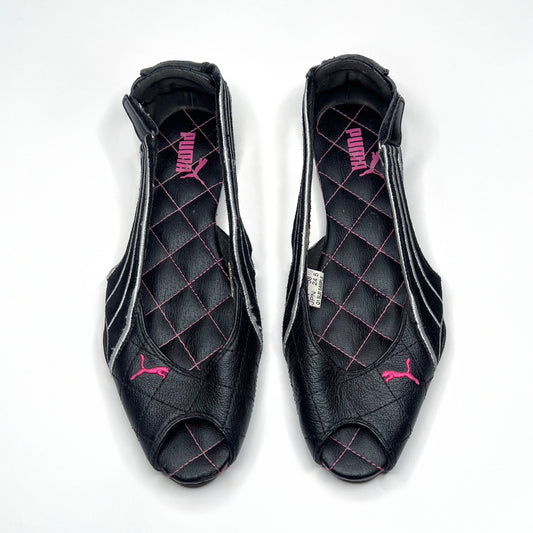 Puma Vintage Black Ballet Flats