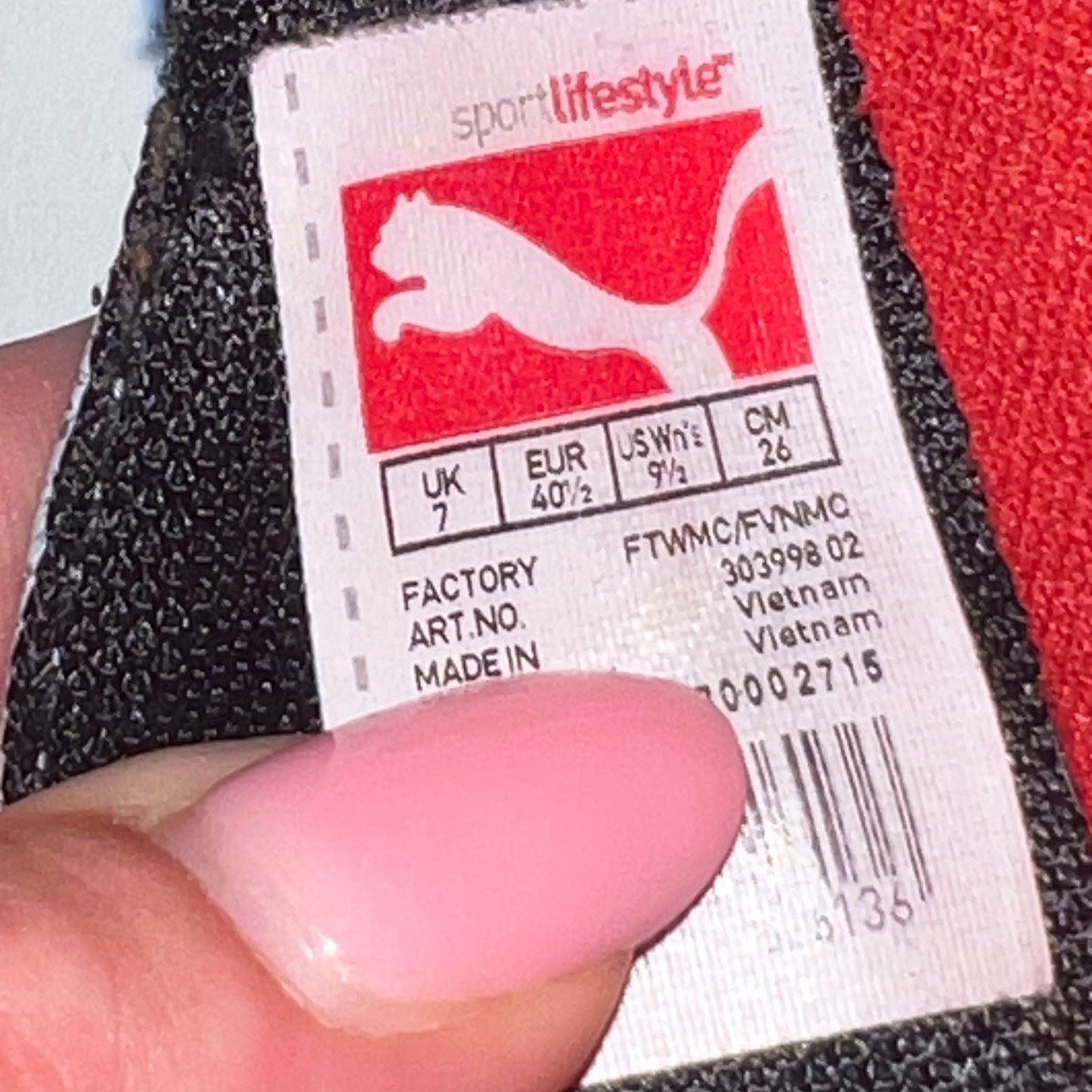 Puma Vintage Leather Ballet Flats