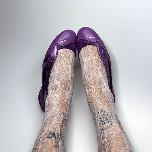 Puma Vintage Leather Ballet Flats